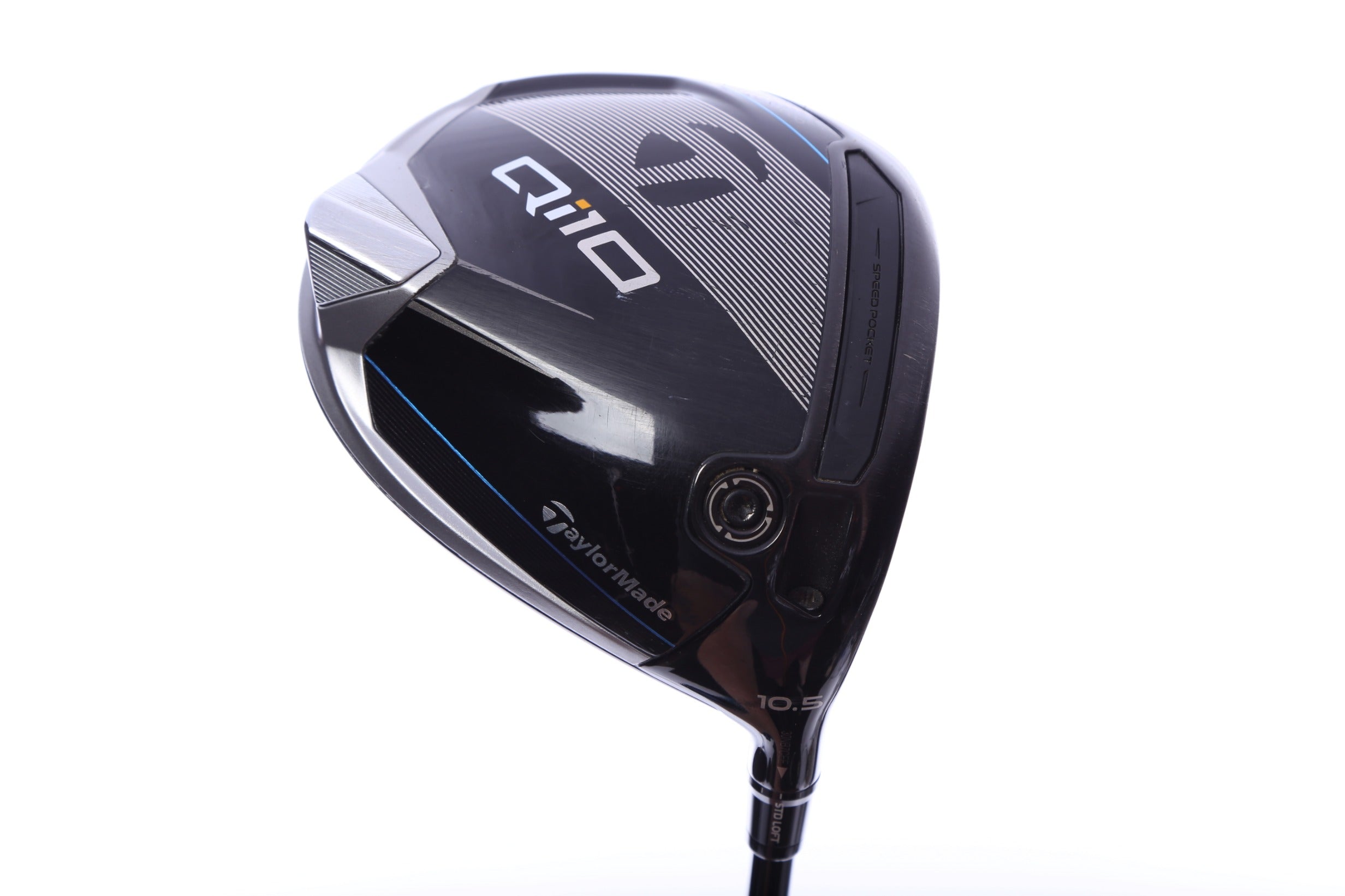 TaylorMade Qi10 Rescue 22° 4H Ibrido – Fibra Fujikura Atmos Black 7 Extra Stiff Per Uomo