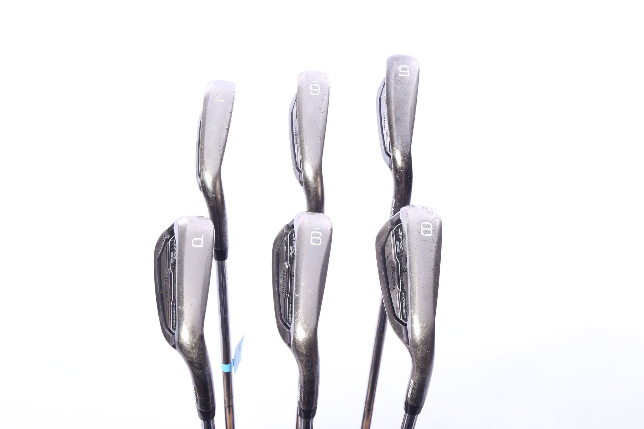 Used Mizuno JPX EZ Forged Iron Set - Right-Handed - 5-PW - Stiff Flex
