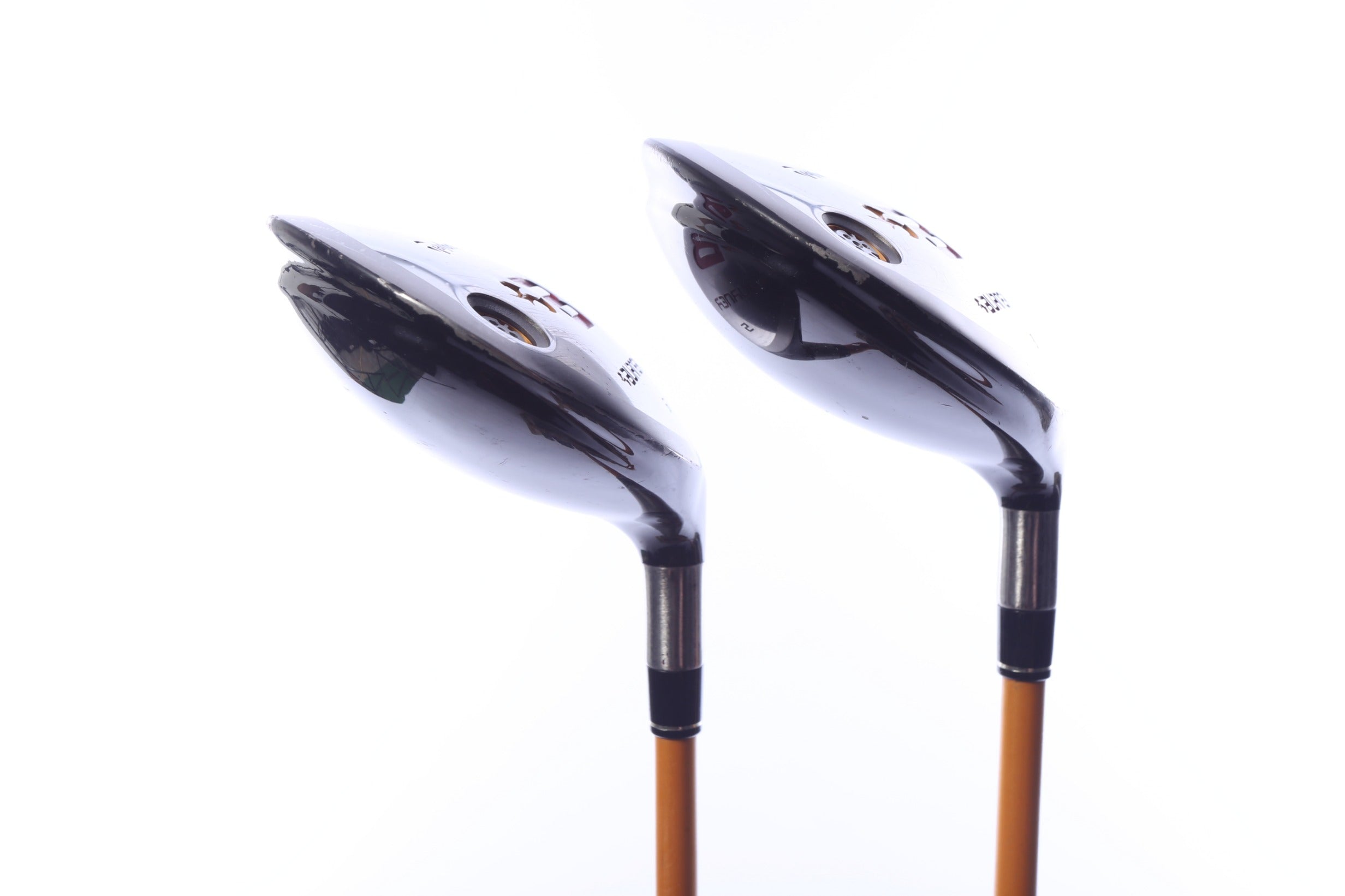 Used TaylorMade Burner 2008 Wood Set - Right-Handed - 3W, 5W - Stiff Flex