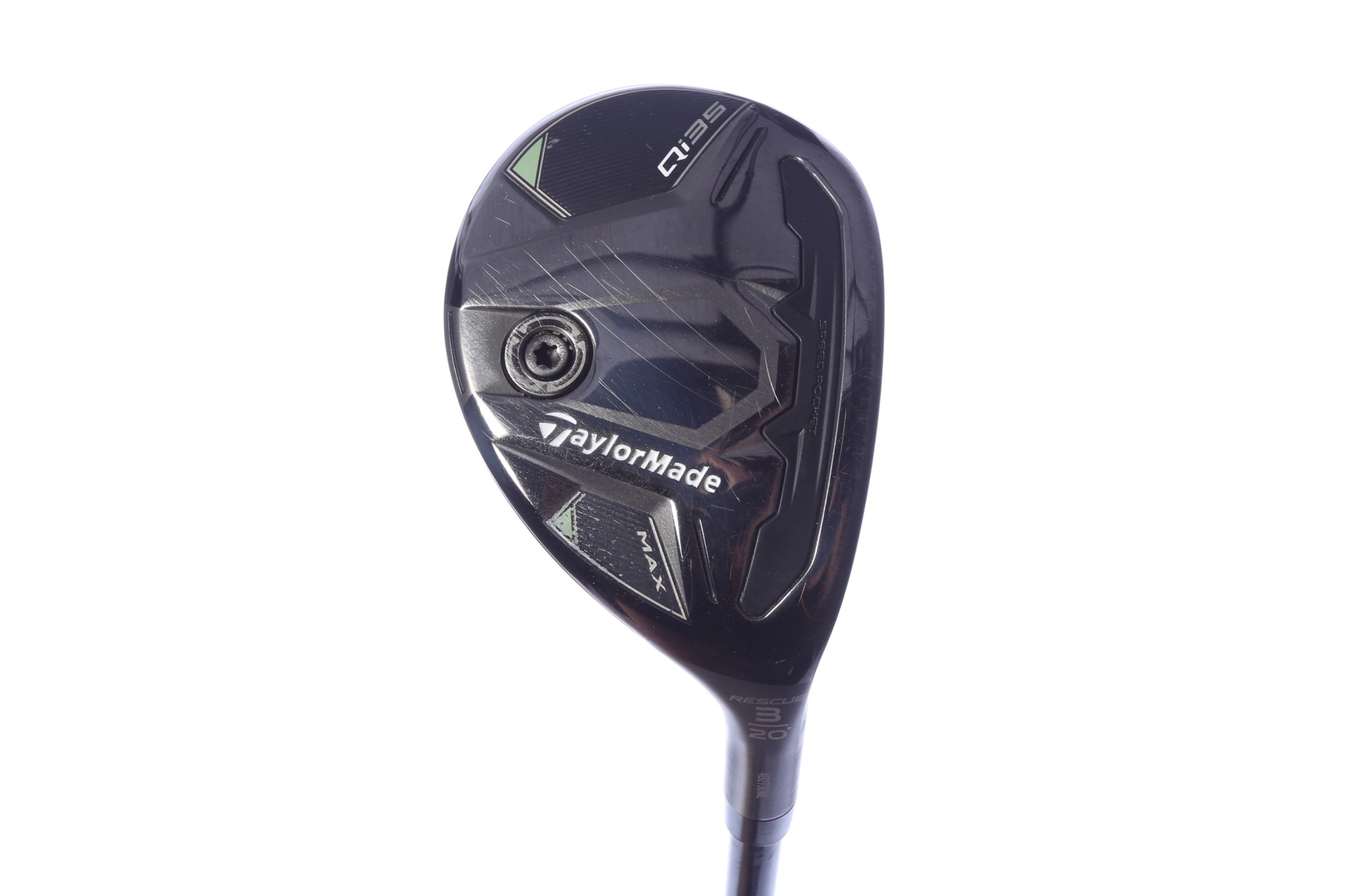 Used TaylorMade Qi35 MAX Rescue 3H Hybrid - Right-Handed - 20 Degrees - Regular Flex-Next Round
