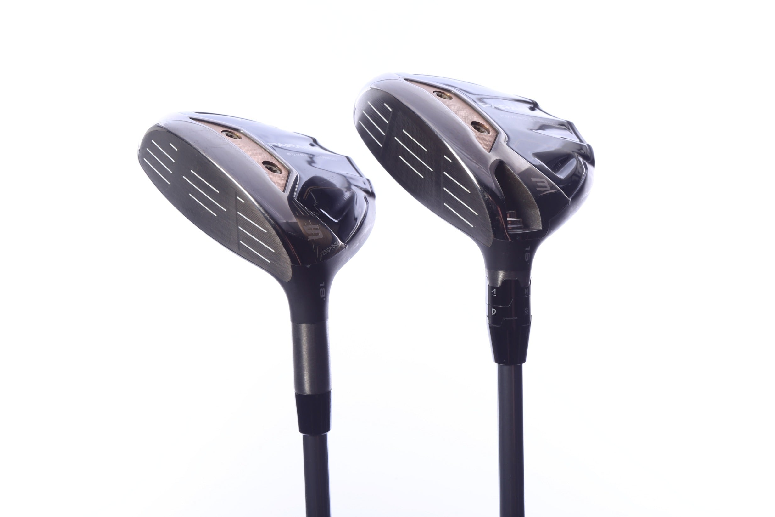 Used Callaway Paradym Wood Set - Left-Handed - 3W, 5W - Stiff Flex