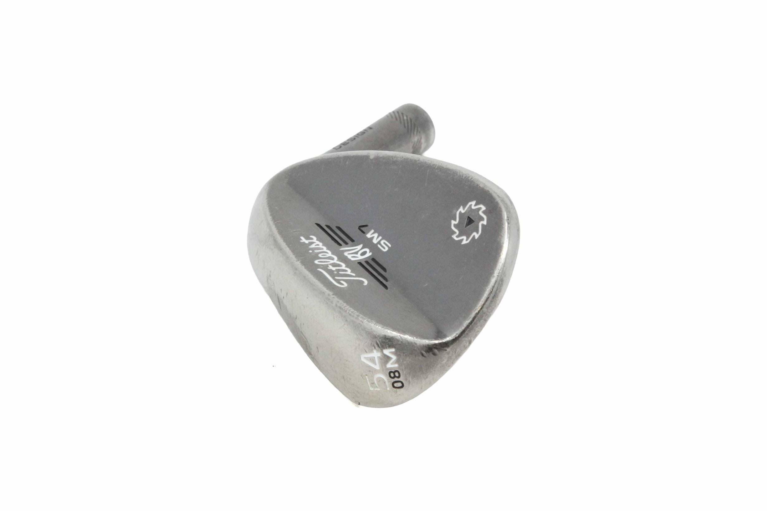 Used Titleist Vokey SM7 Brushed Steel Sand Wedge - HEAD ONLY - Right-Handed - 54*