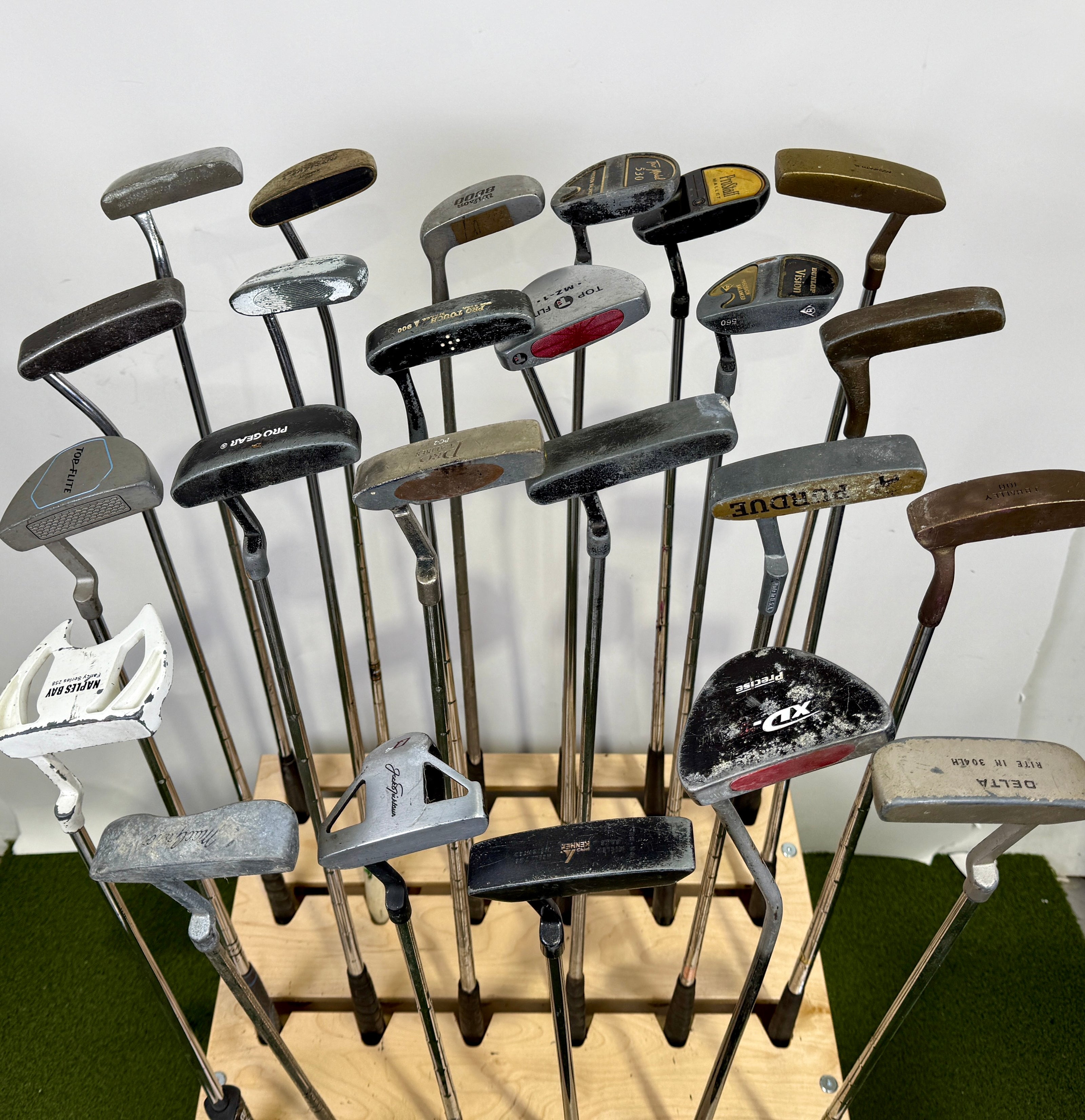 Wholesale Lot of 50 Golf Clubs - Putters Assorted Brands-Next Round
