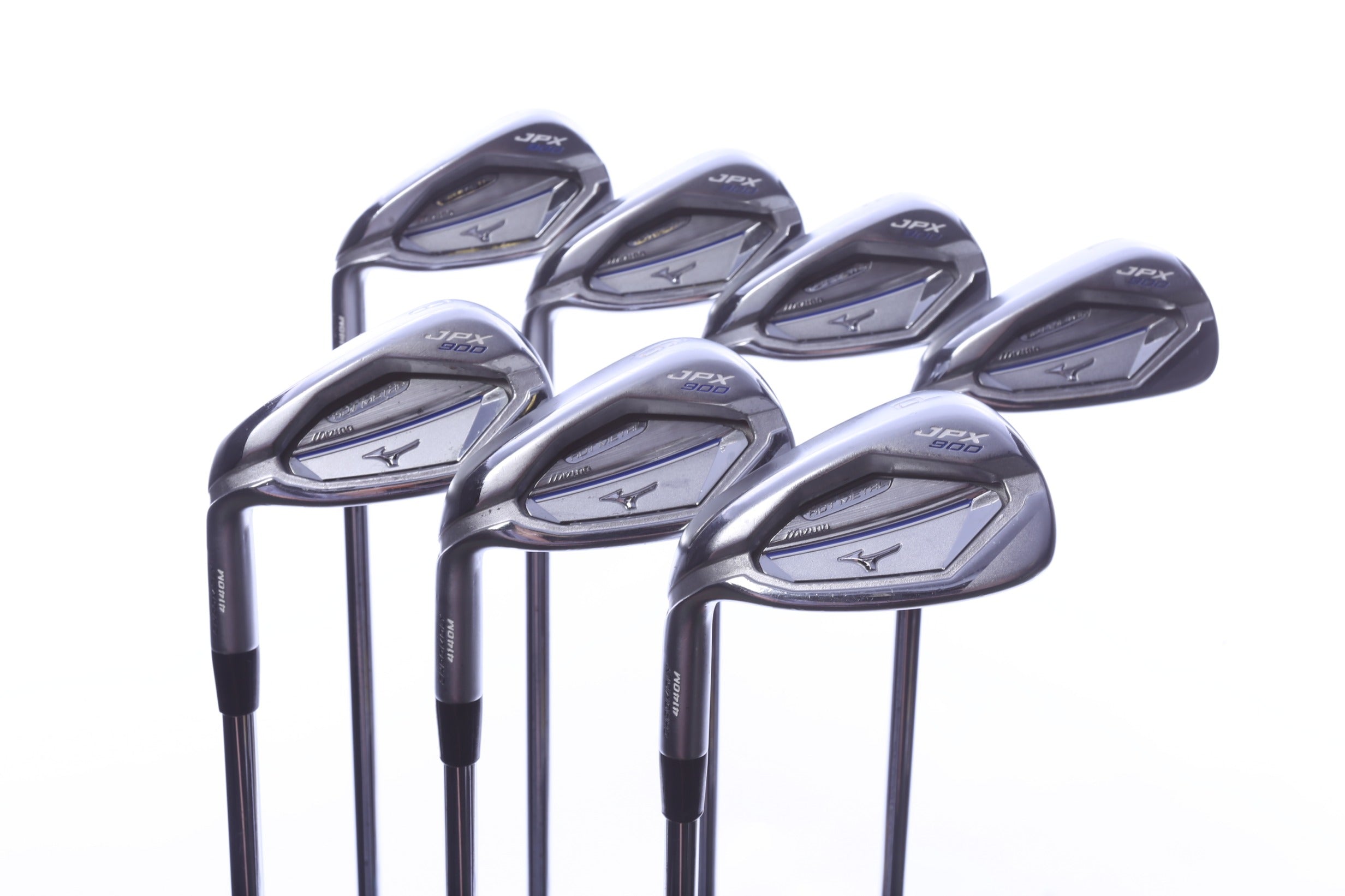 Used Mizuno JPX 900 Hot Metal Iron Set - Left-Handed - 4-PW - Regular Flex