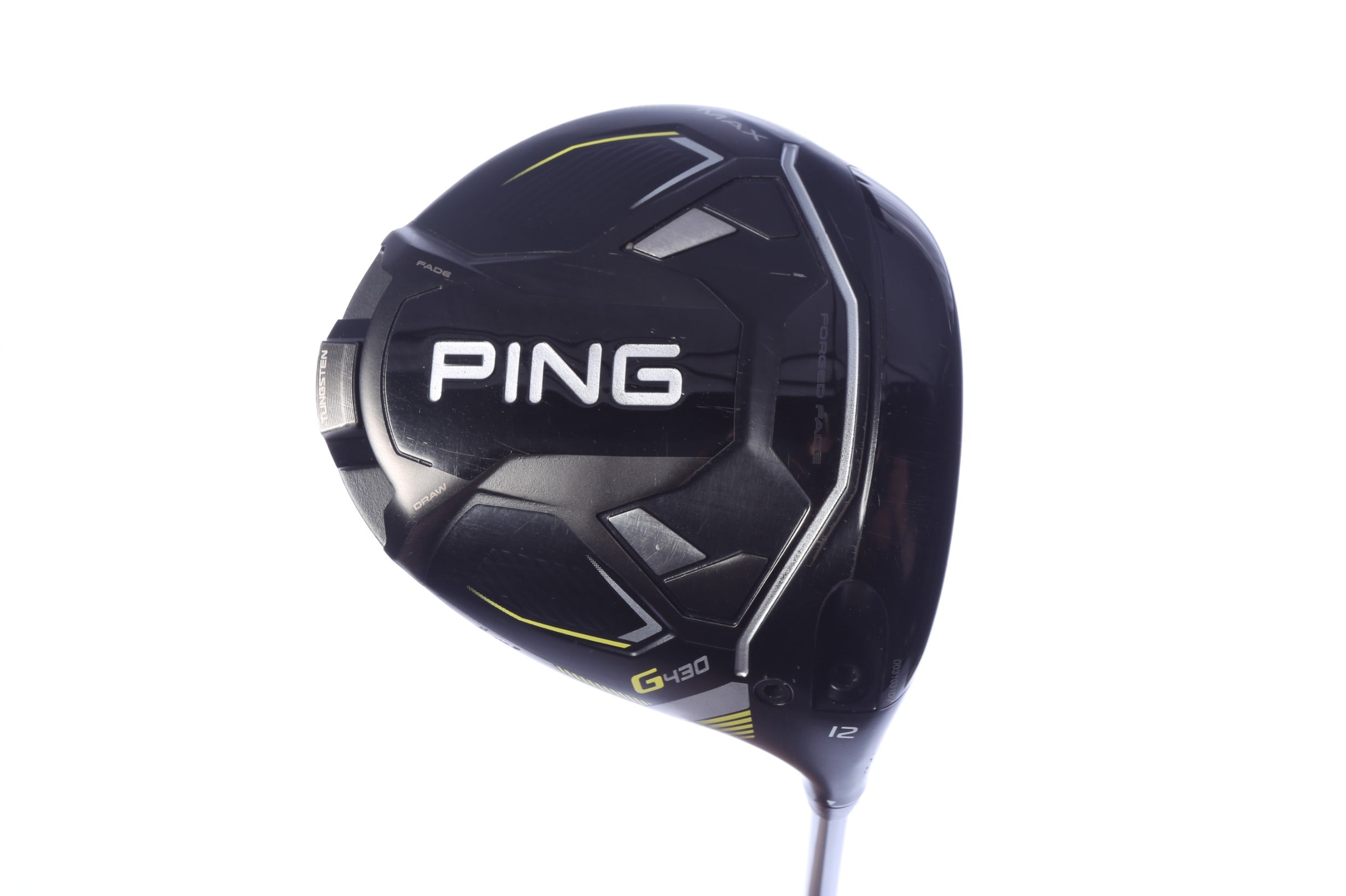 Used Ping G430 MAX Driver - 12 Degrees - Seniors Flex Fujikura Atla Quick - Right-Handed