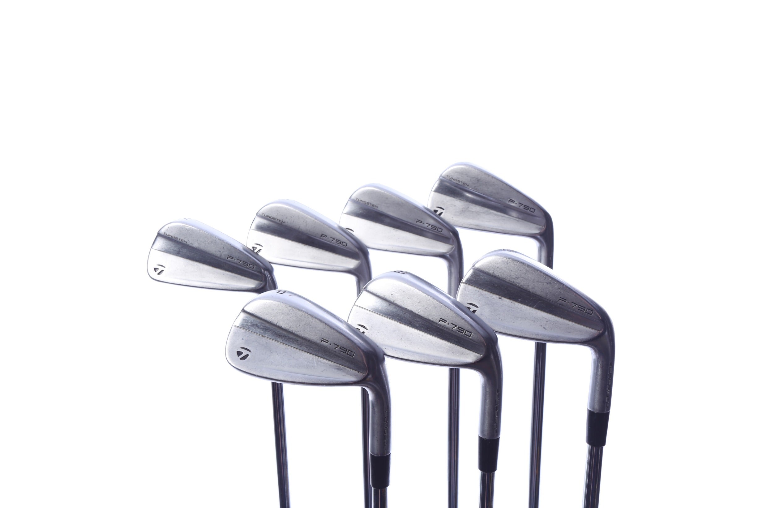 Used TaylorMade 2023 P790 Iron Set - Right-Handed - 4-PW - Extra Stiff Flex