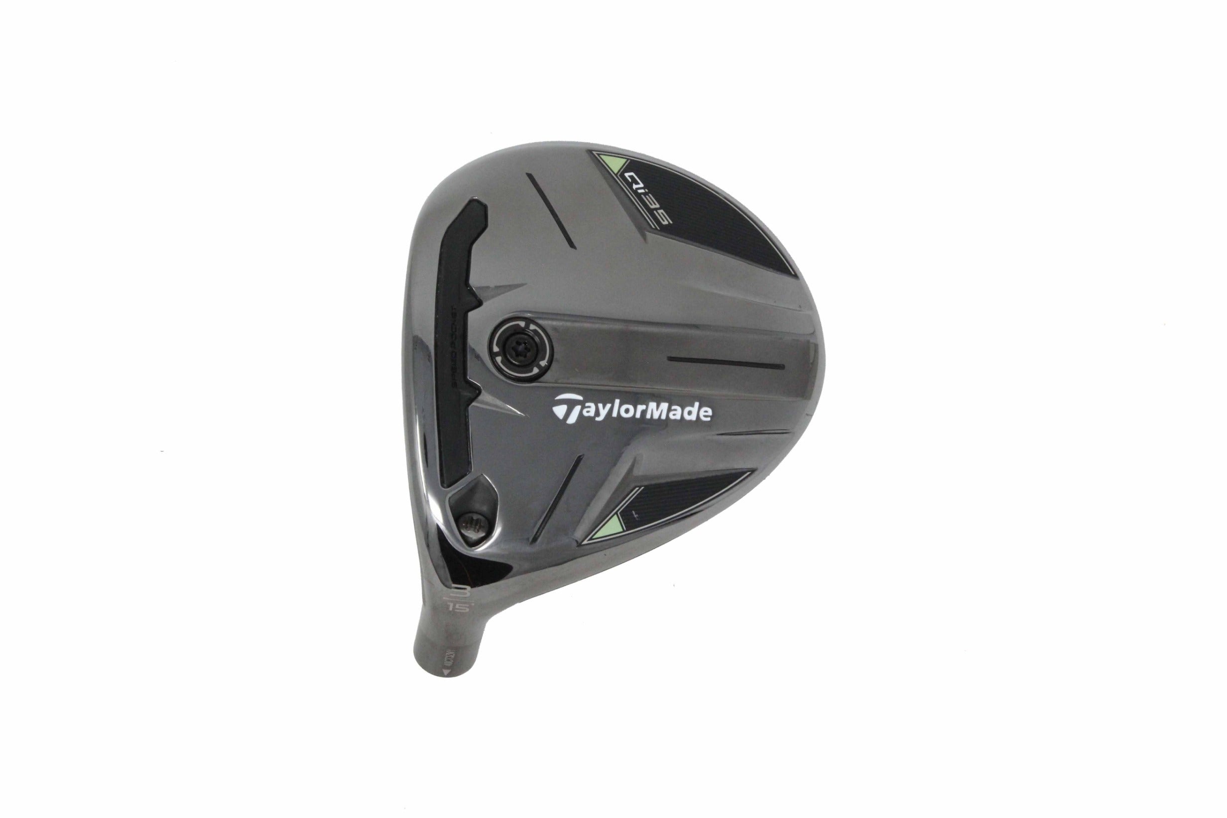 Used TaylorMade Qi35 3-Wood - HEAD ONLY - Left-Handed - 15 Degrees