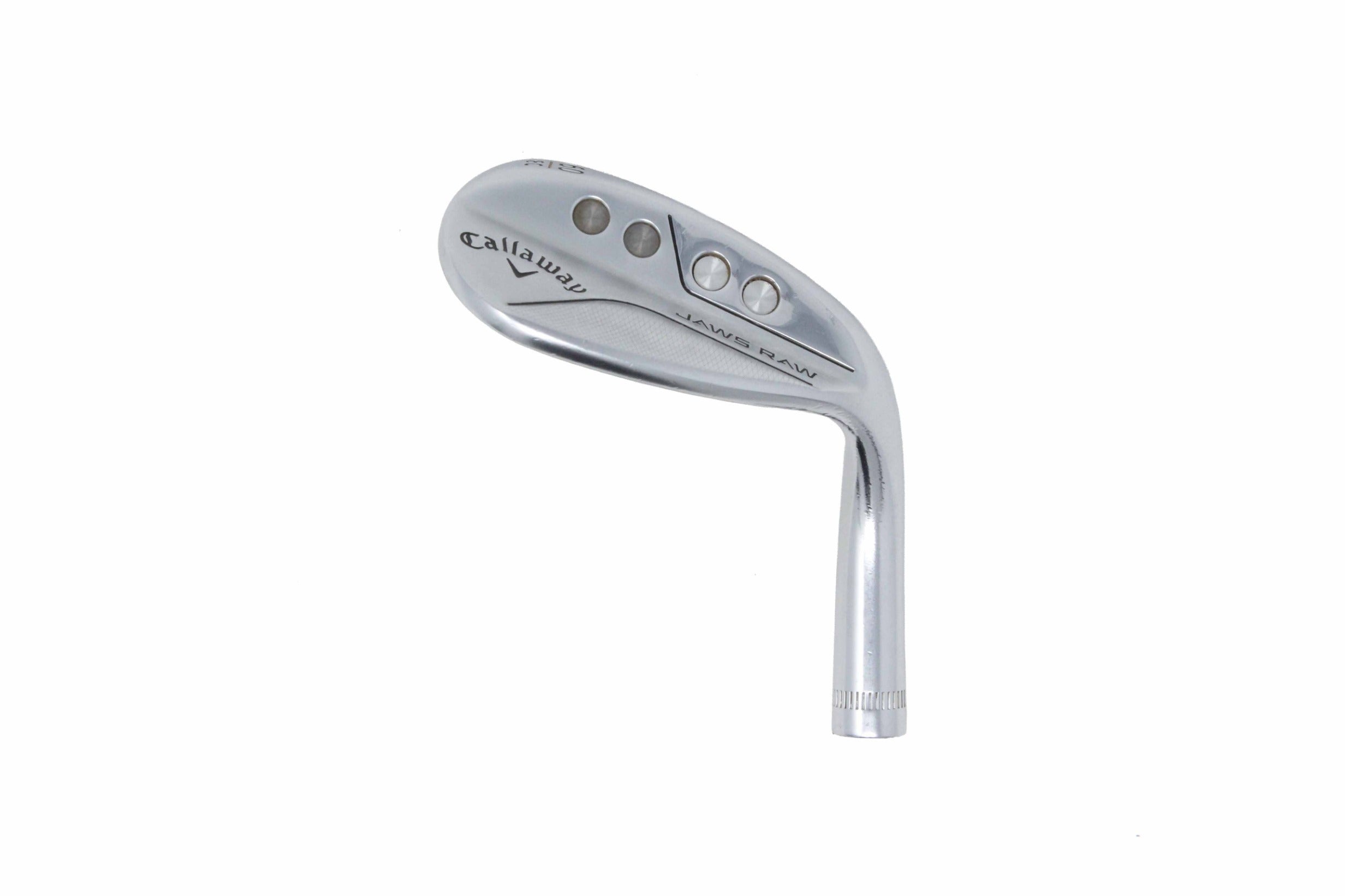 Used Callaway JAWS Raw Chrome Lob Wedge - HEAD ONLY - Right-Handed - 60 Degrees