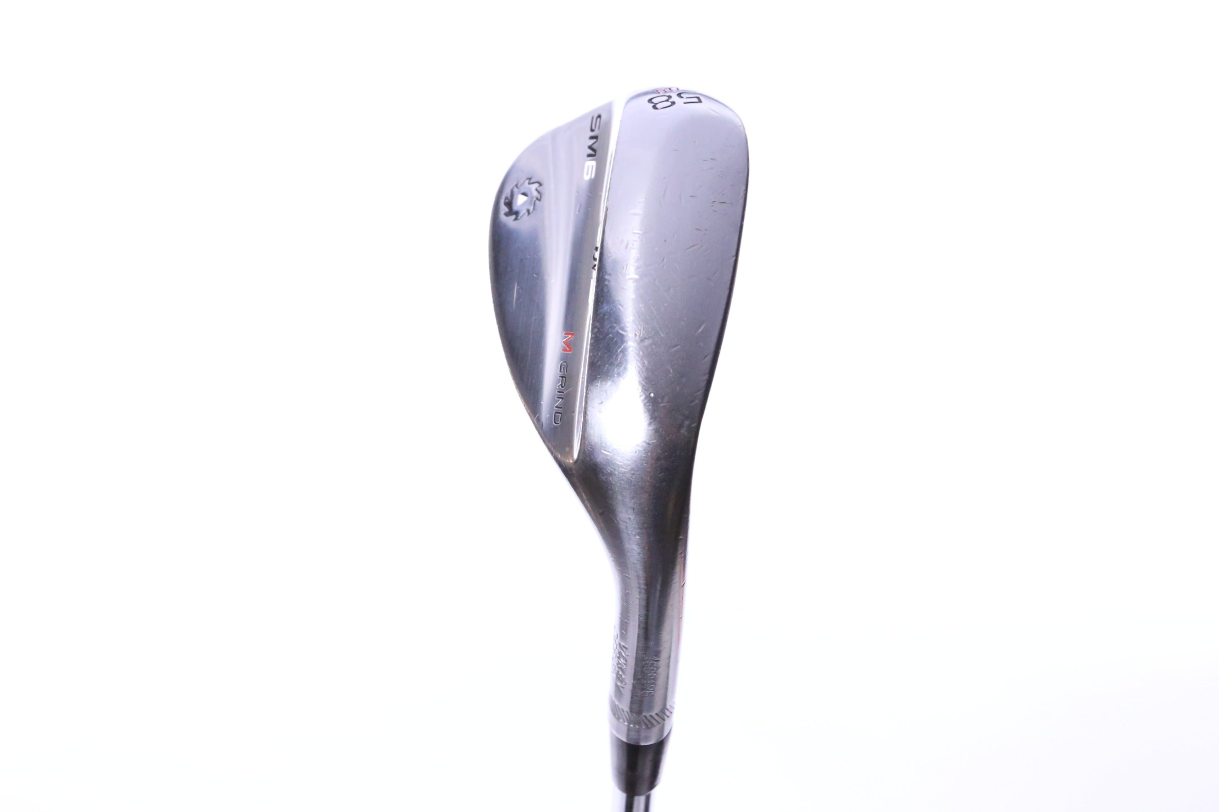 Used Titleist Vokey SM6 Tour Chrome Lob Wedge - Right-Handed - 58 Degrees - Wedge Flex-Next Round