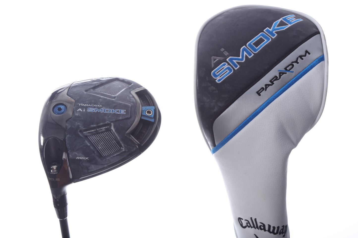 Used Callaway Paradym Ai Smoke MAX Driver - 10.5 Degrees - Regular Flex Fujikura Tensei AV Series Blue - Left-Handed-Next Round