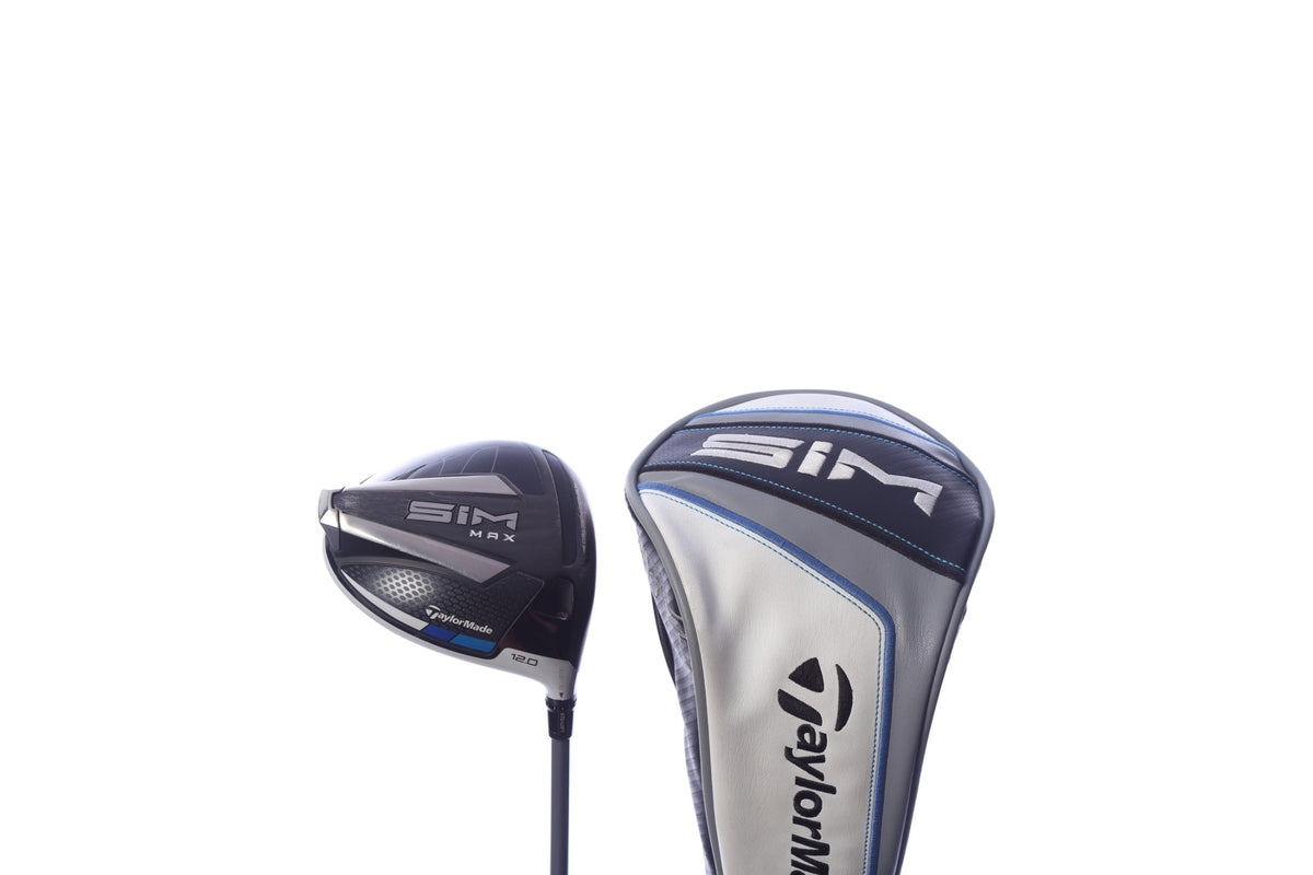 Used TaylorMade SIM MAX Driver - 12 Degrees - Stiff Flex Fujikura Pro 2.0 - Right-Handed-Next Round