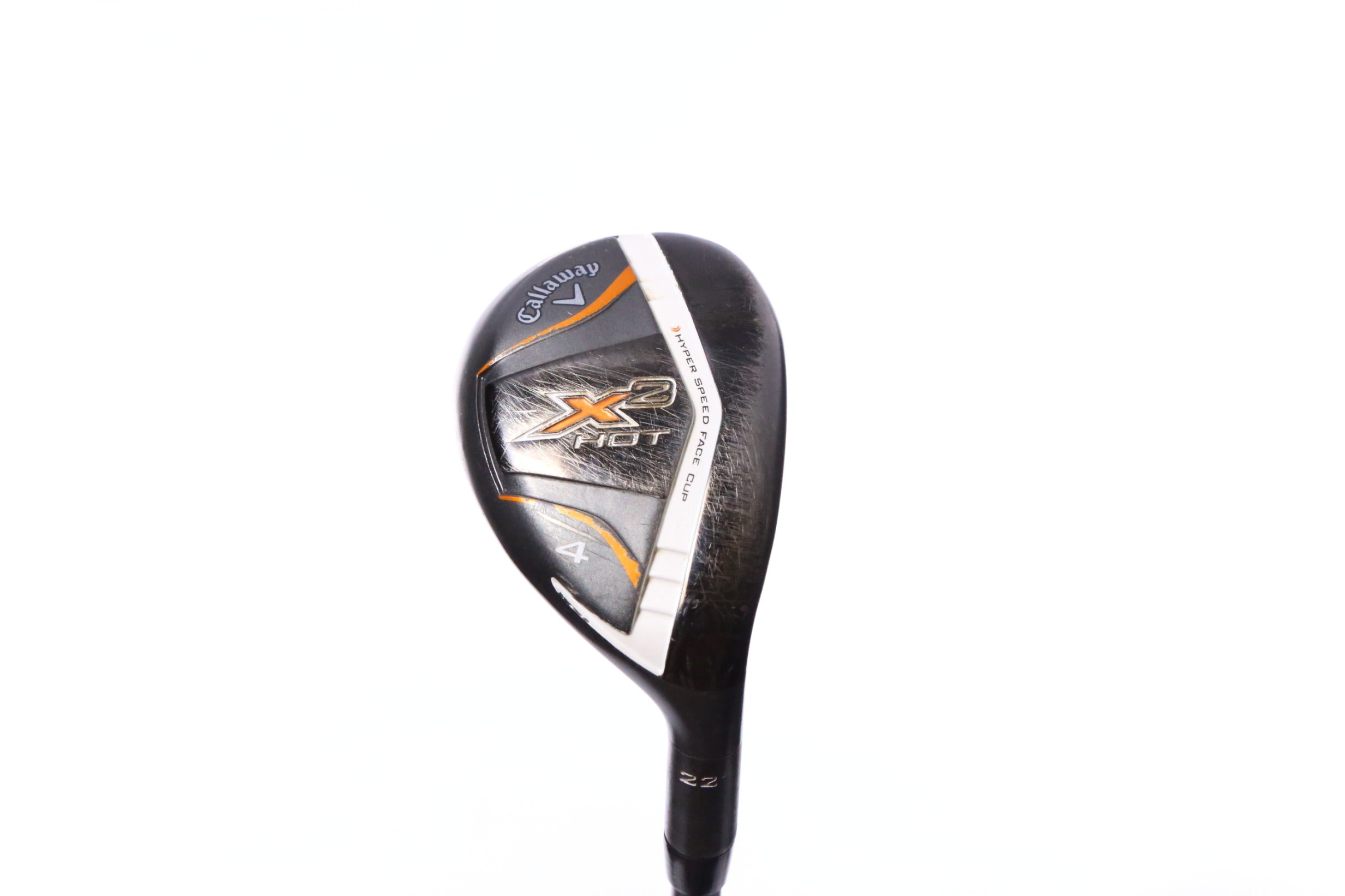 Used Callaway X2 Hot 4H Hybrid - Right-Handed - 22 Degrees - Regular Flex-Next Round