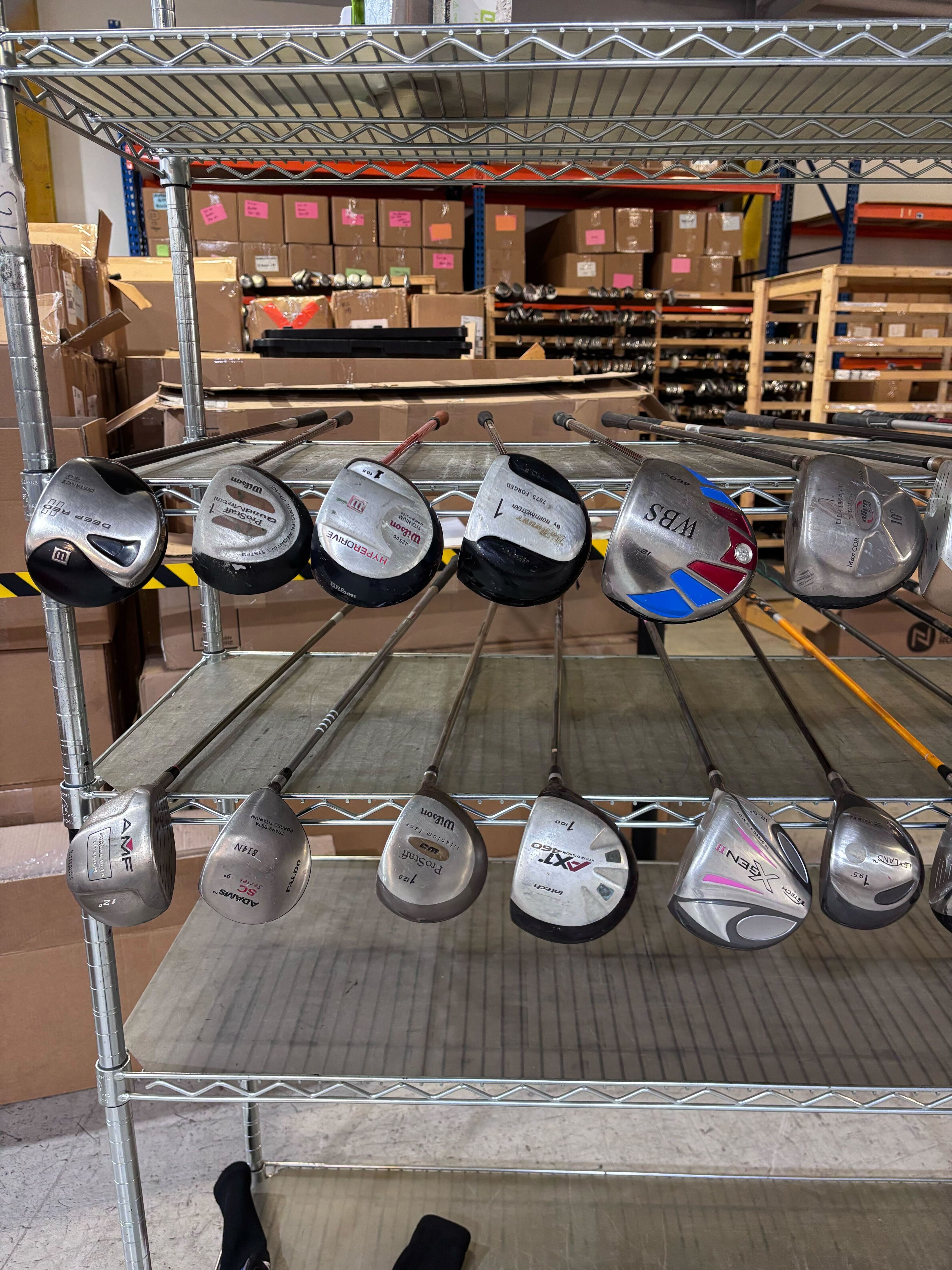 Wholesale Lot 20 Golf Clubs - Assorted Drivers-Next Round