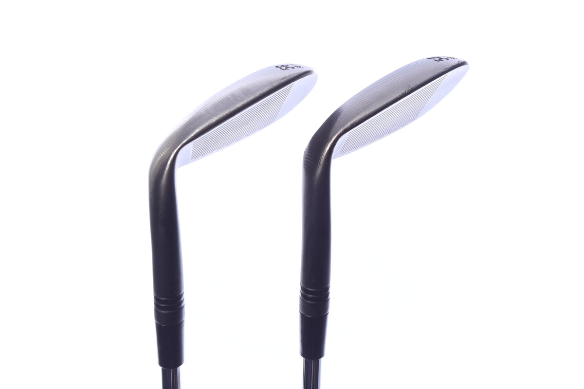 Used TaylorMade Milled Grind 2 Black Wedge Set - Right-Handed - 54*, 58* - Stiff Flex