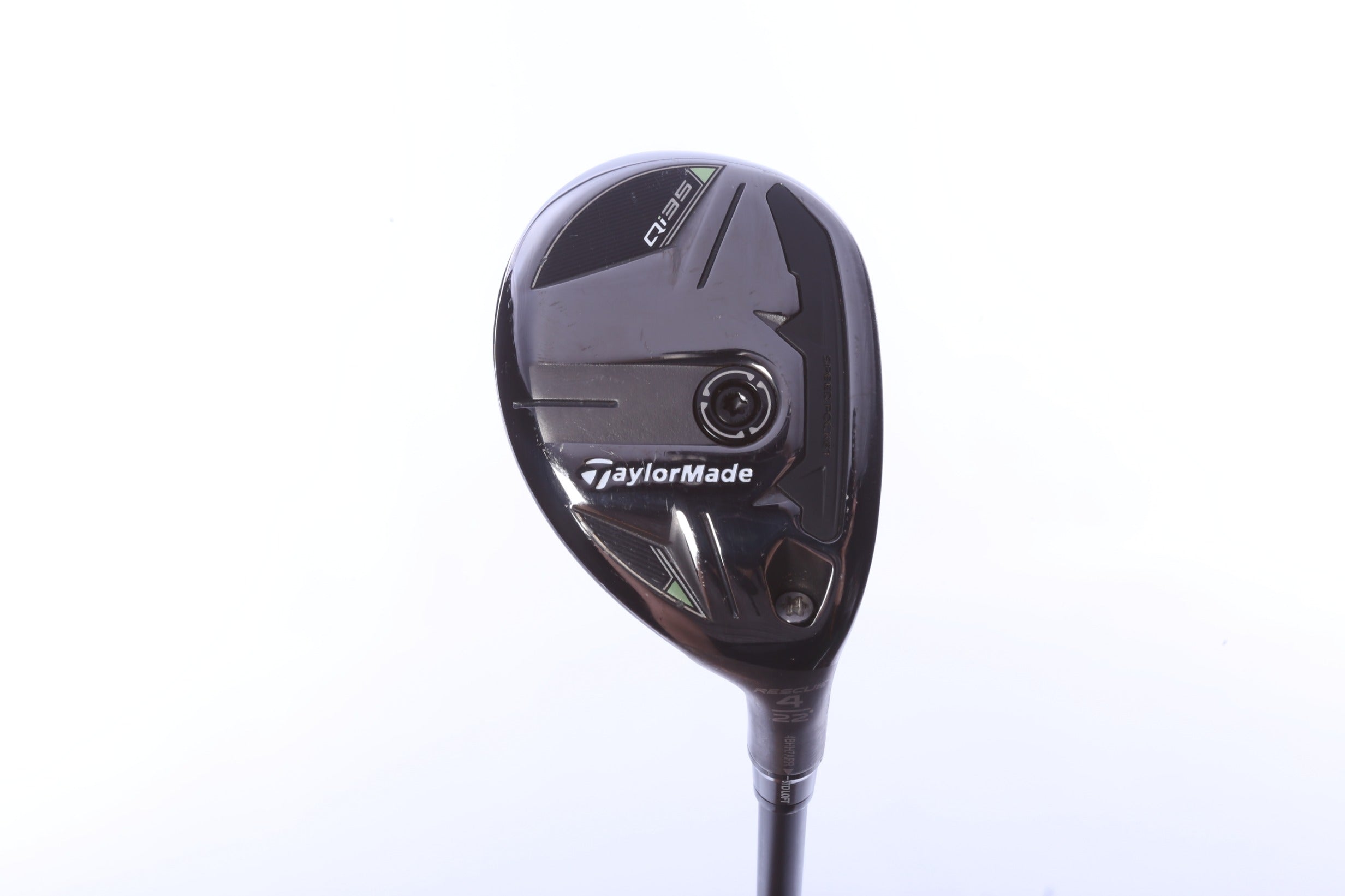 Used TaylorMade Qi35 Rescue 4H Hybrid - Right-Handed - 22 Degrees - Regular Flex-Next Round