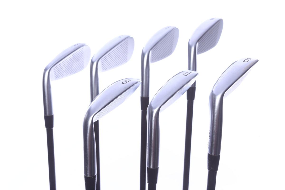 Used Mizuno JPX 921 Hot Metal Iron Set - Right-Handed - 5-PW, GW - Seniors Flex