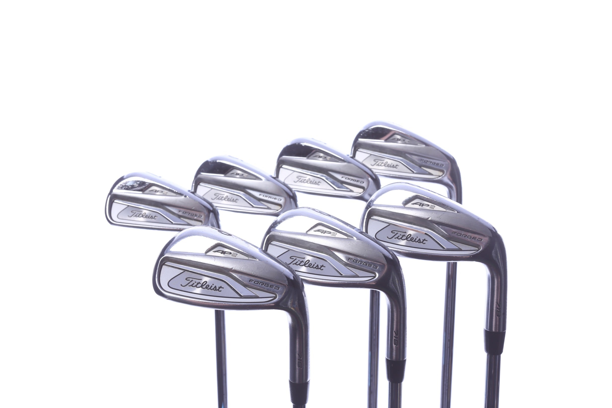 Used Titleist 718 AP2 Iron Set - Right-Handed - 4-PW - Extra Stiff Flex