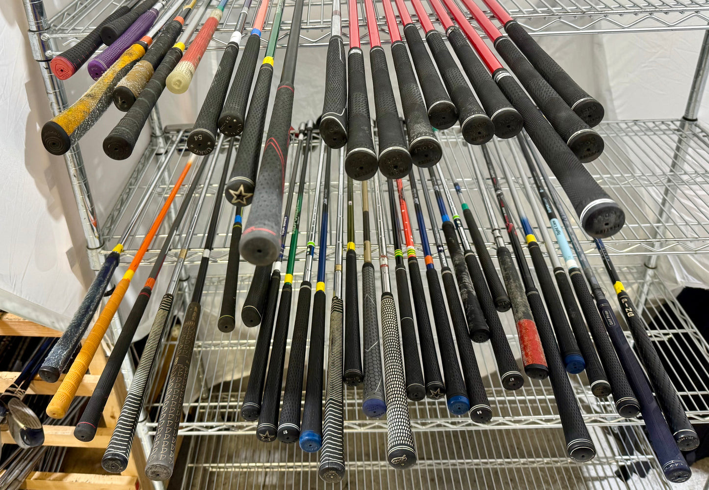 Wholesale Lot of 50 Golf Clubs - Assorted Junior Clubs-Next Round