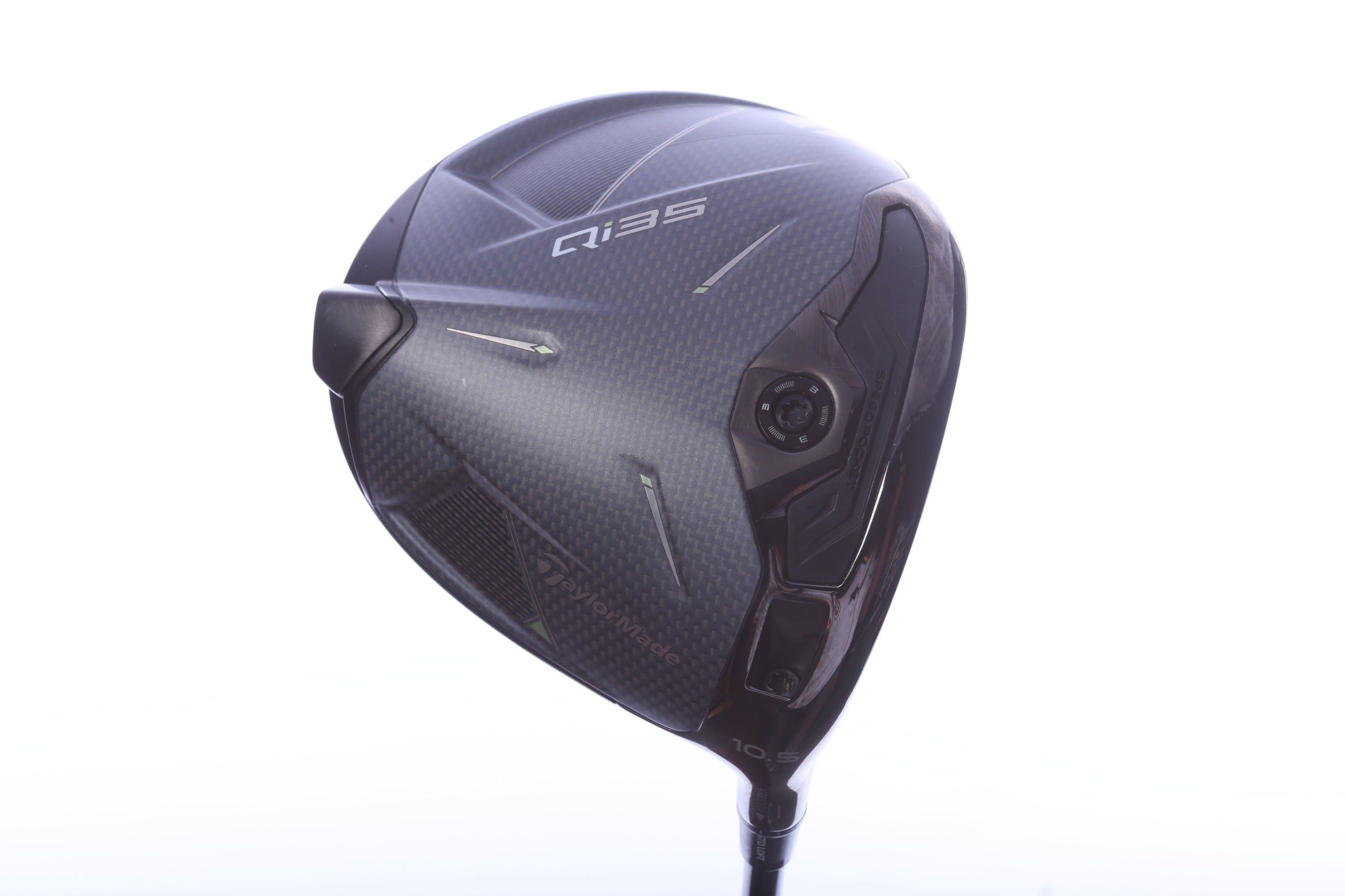 Used TaylorMade Qi35 Driver - 10.5 Degrees - Stiff Flex Project X HZRDUS RDX Smoke - Right-Handed-Next Round
