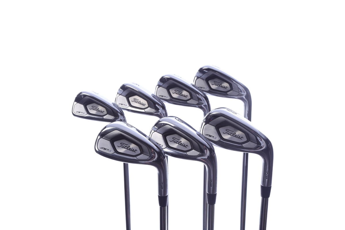 Used Titleist 718 AP3 Iron Set - Right-Handed - 4-PW - Stiff Flex