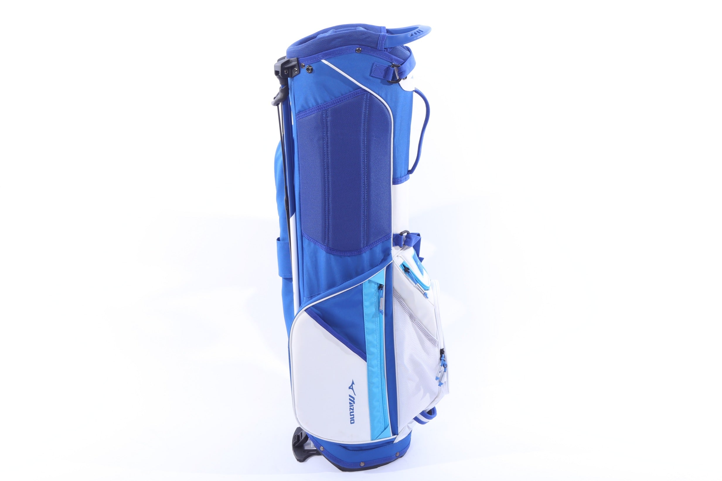 Used Mizuno 2022 BR-D3 Multicolor Stand Bag - 5-Way - 5 Pockets - Rain Cover Included-Next Round