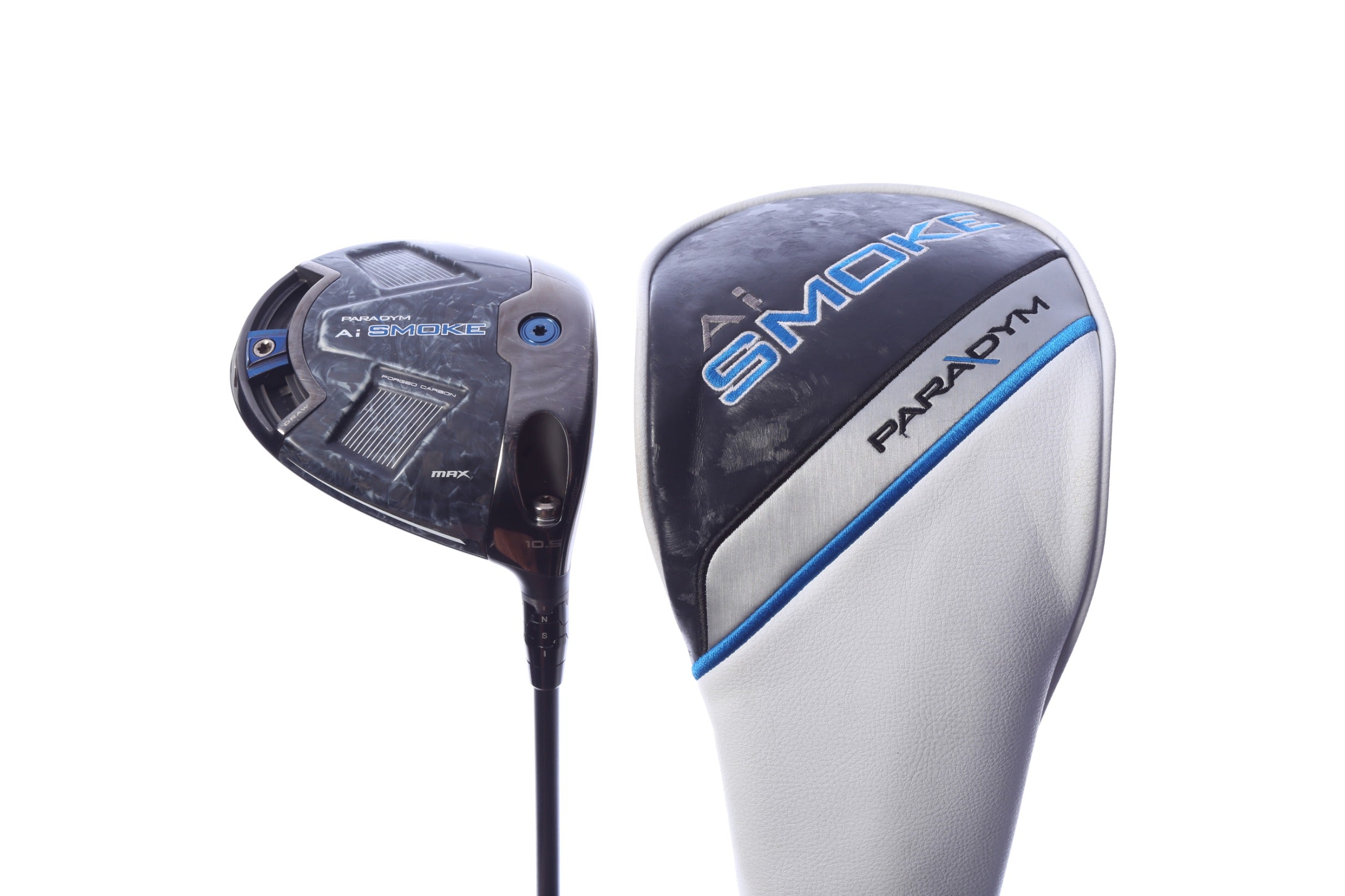 Used Callaway Paradym Ai Smoke MAX Driver - 10.5 Degrees - Regular Flex Mitsubishi Tensei AV Black - Right-Handed-Next Round