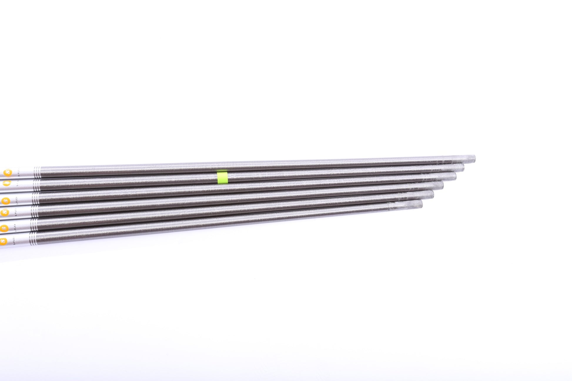 Used Aerotech Steelfiber I95 Cw Stiff Graphite Iron Shaft Set 34.75" - 37.5"-Next Round