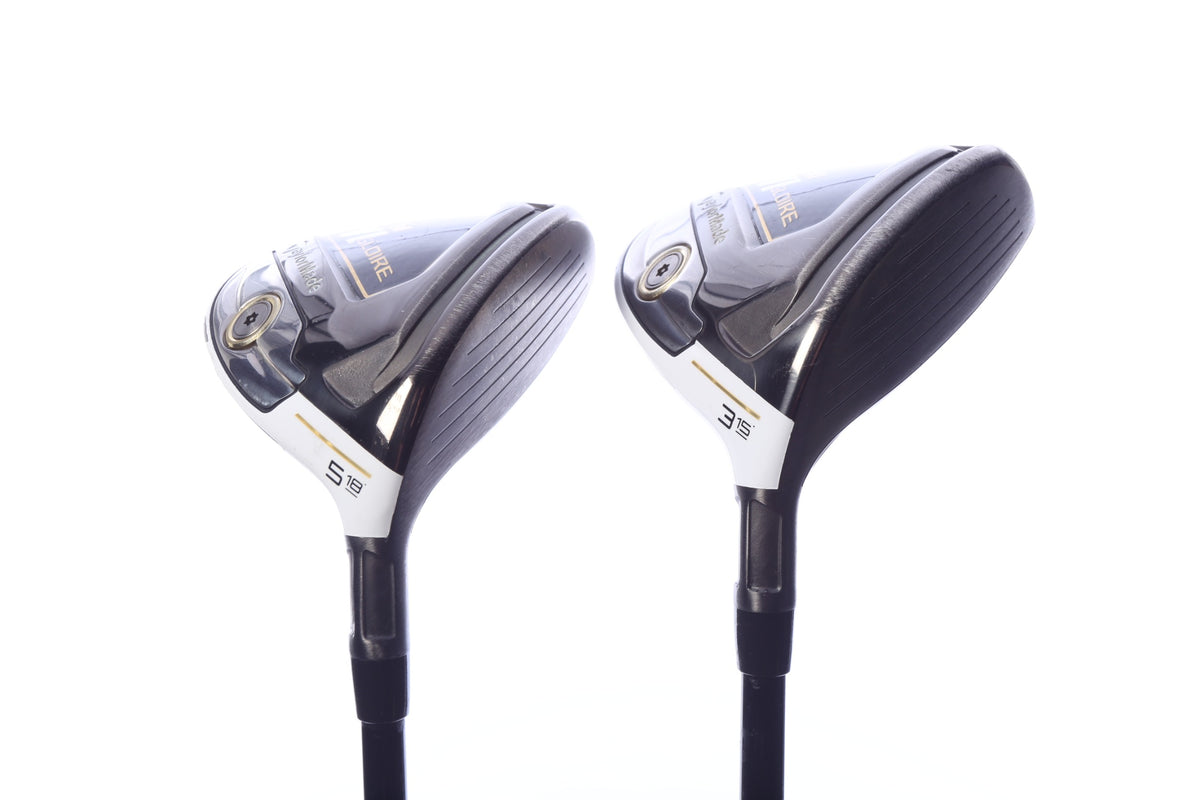 Used TaylorMade M Gloire Wood Set - Right-Handed - 3W, 5W - Stiff Flex