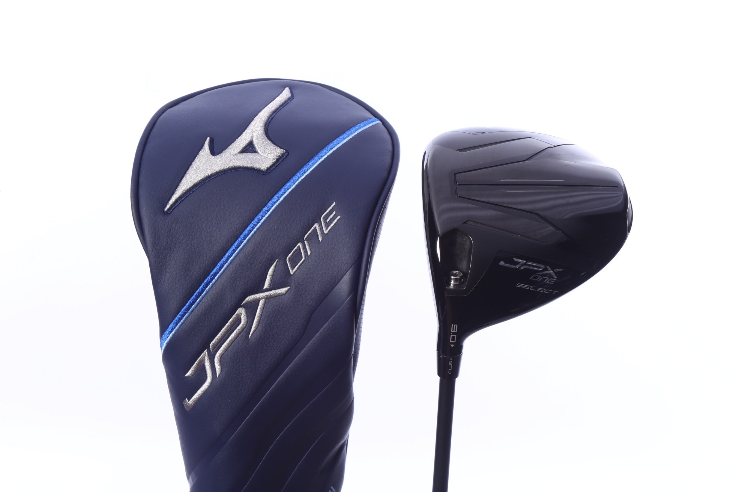 Used Mizuno JPX One Select Driver - 9 Degrees - Extra Stiff Flex Mitsubishi Tensei 1K Black - Left-Handed