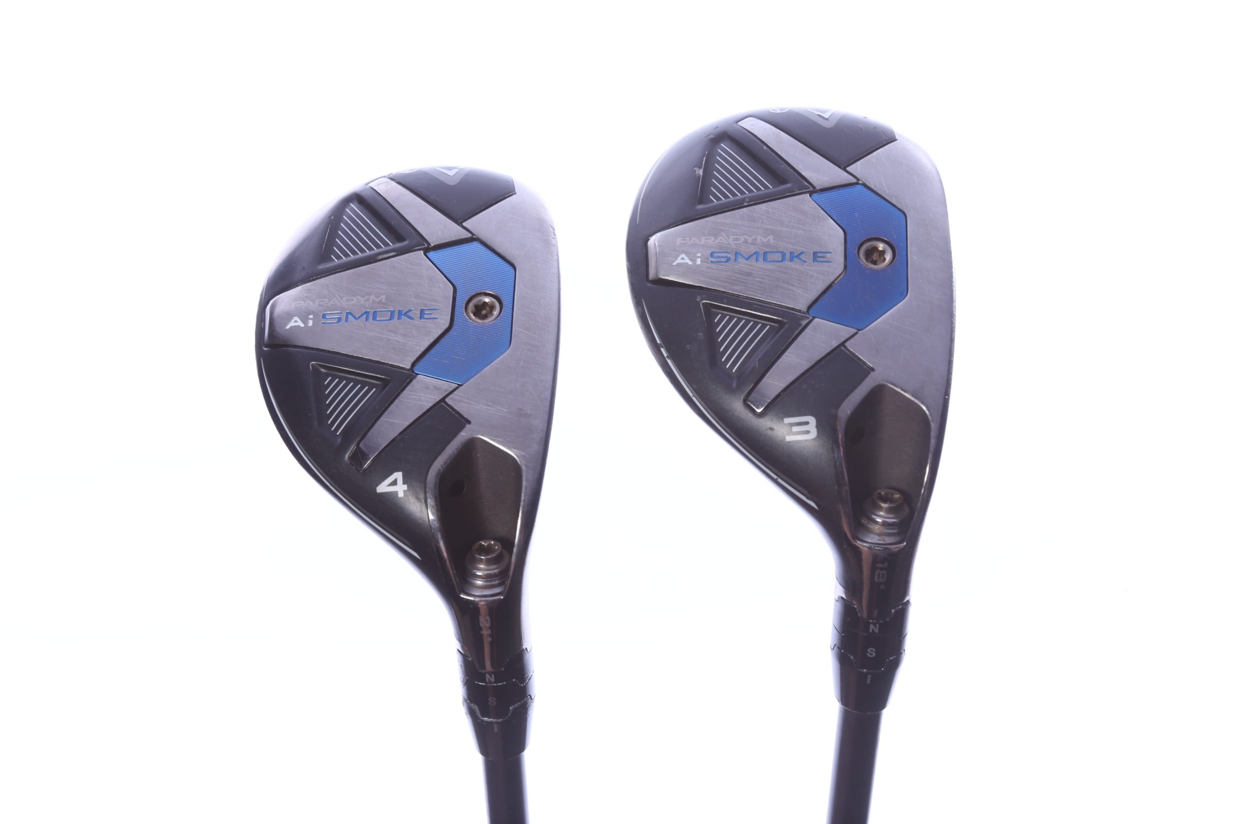 Used Callaway Paradym Ai Smoke Hybrid Set - Right-Handed - 3H, 4H - Regular Flex