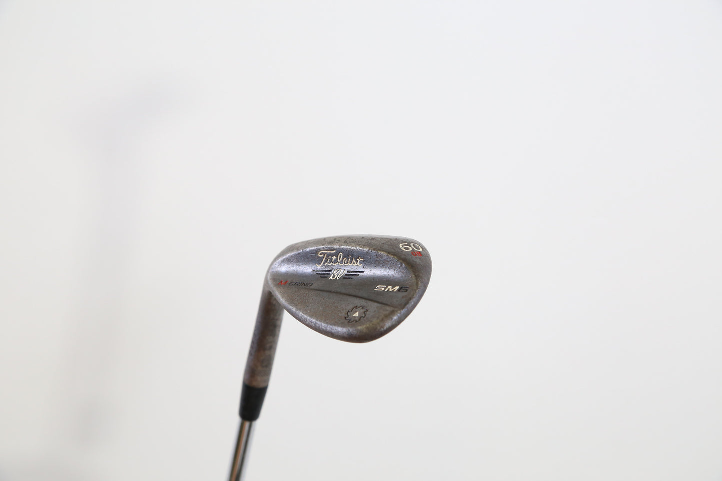 Used Titleist Vokey SM6 Raw M Grind Lob Wedge - Left-Handed - 60 Degrees - Stiff Flex