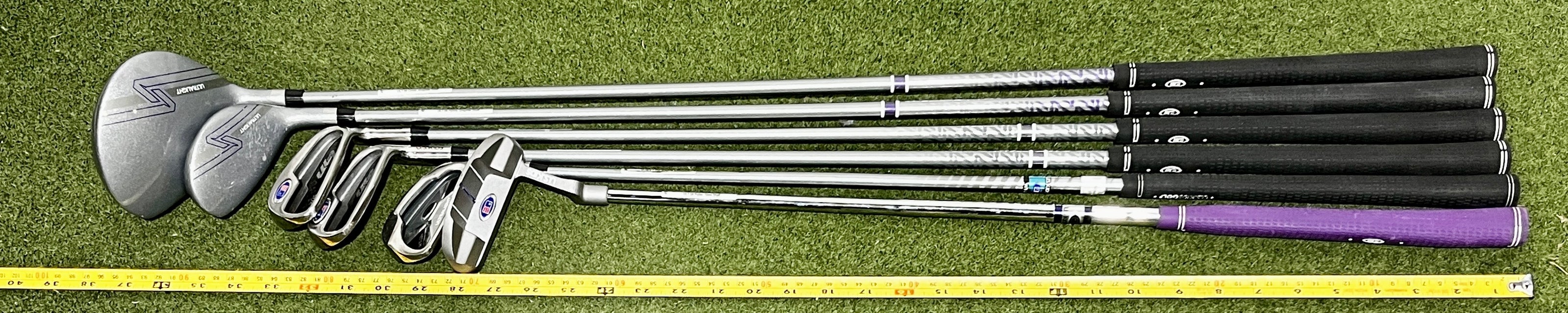 Wholesale Lot of 2 Kids Sets - Right-Handed - U.S Kids Golf and Top Flite-Next Round