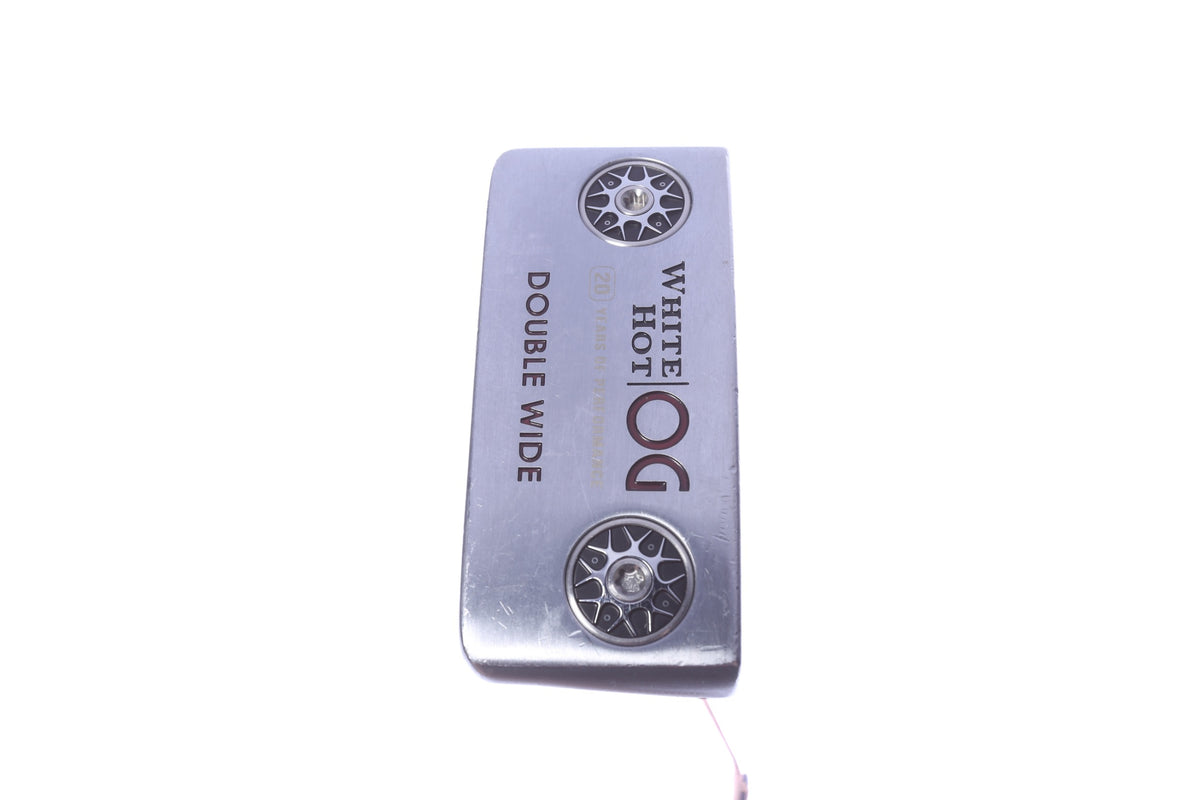 Used Odyssey White Hot OG Double Wide Putter - Right-Handed - 35.5 in - Blade