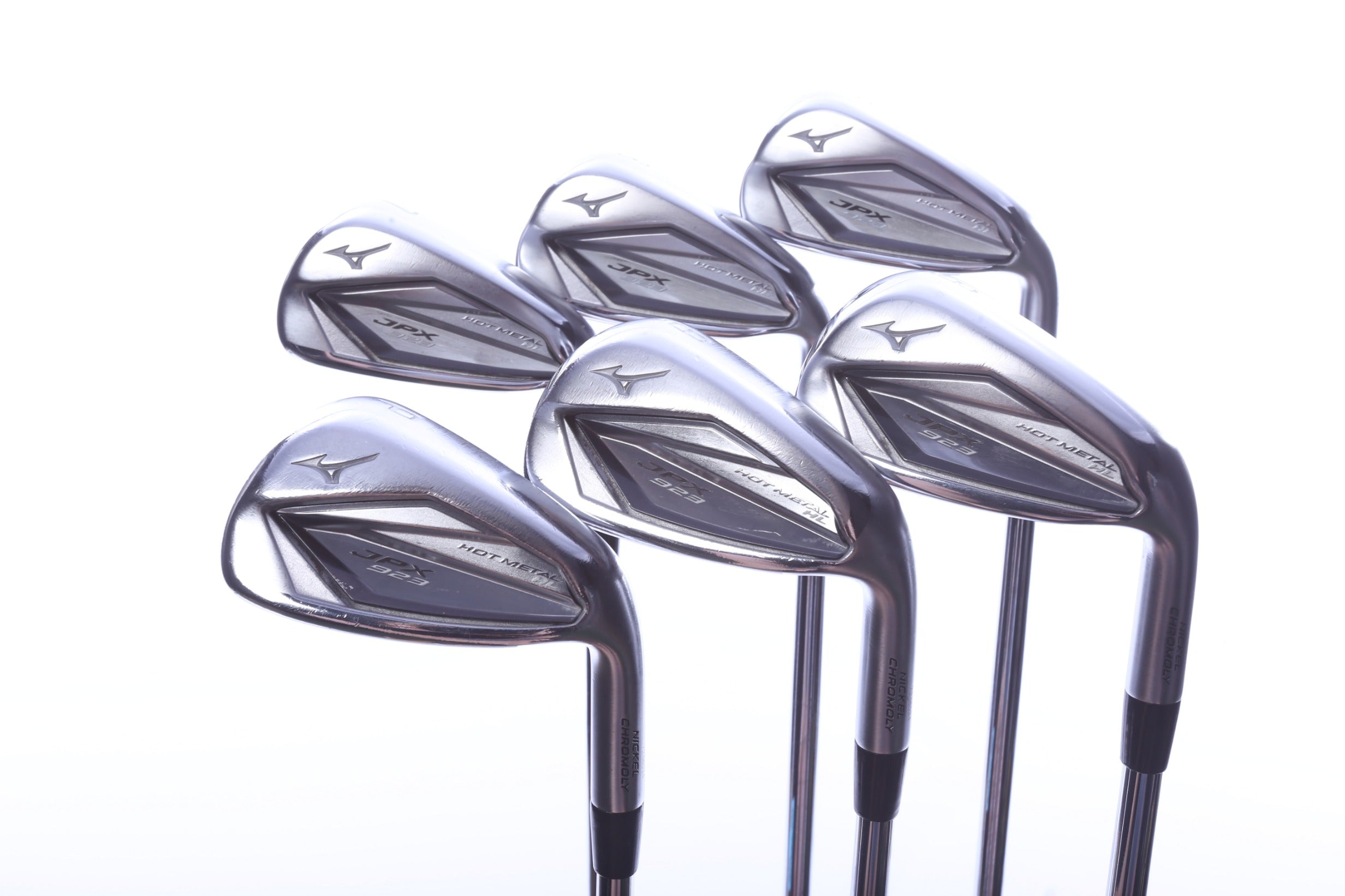 Used Mizuno JPX 923 Hot Metal HL Iron Set - Right-Handed - 5-PW - Stiff Flex