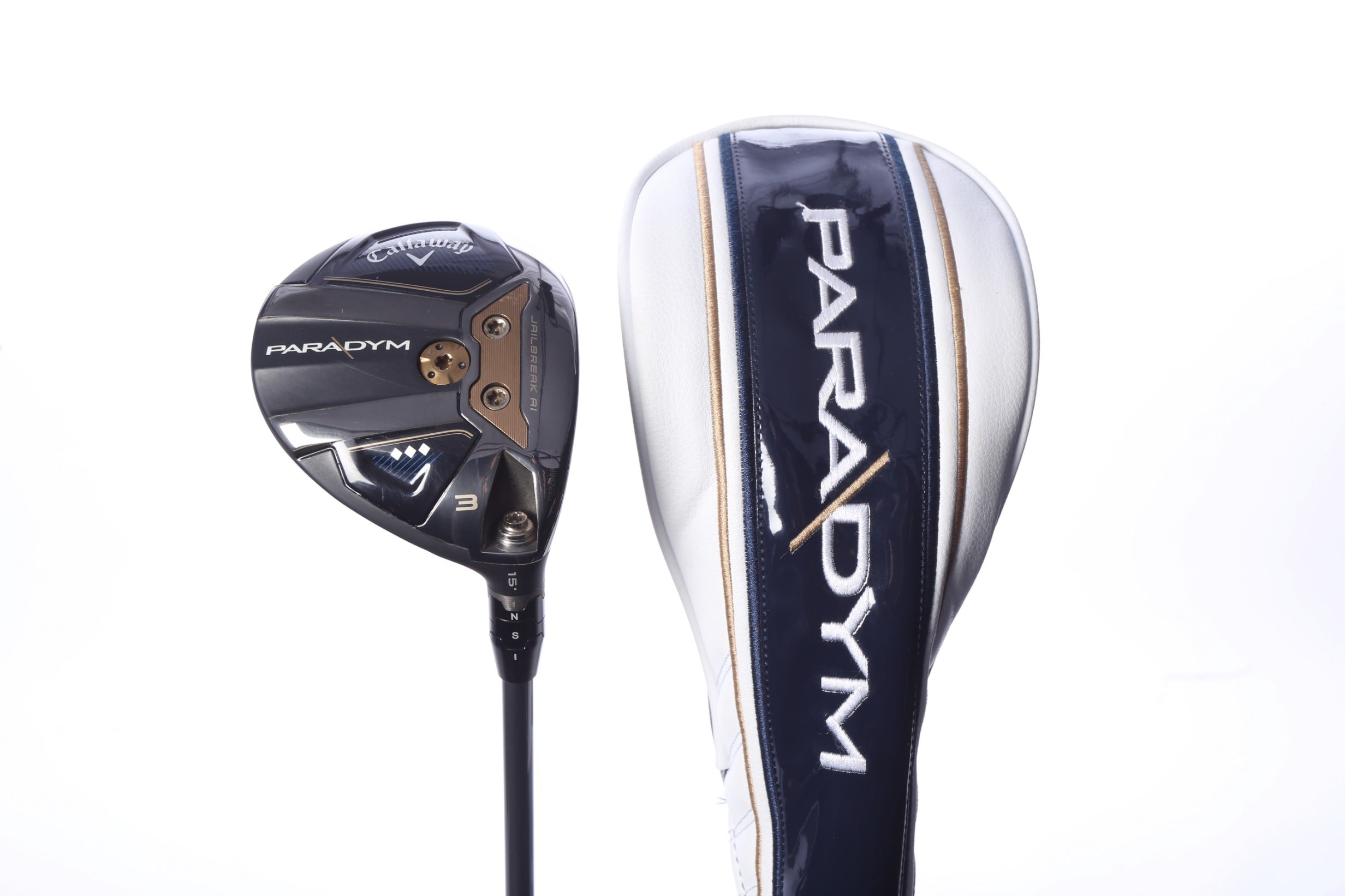 Used Callaway Paradym Triple Diamond 3-Wood - Right-Handed - 15 Degrees - Stiff Flex-Next Round