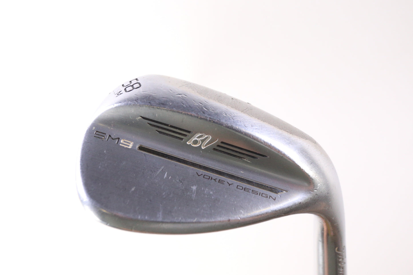 Used Titleist Vokey SM9 Tour Chrome M Grind Lob Wedge - Right-Handed - 58 Degrees - Stiff Flex-Next Round