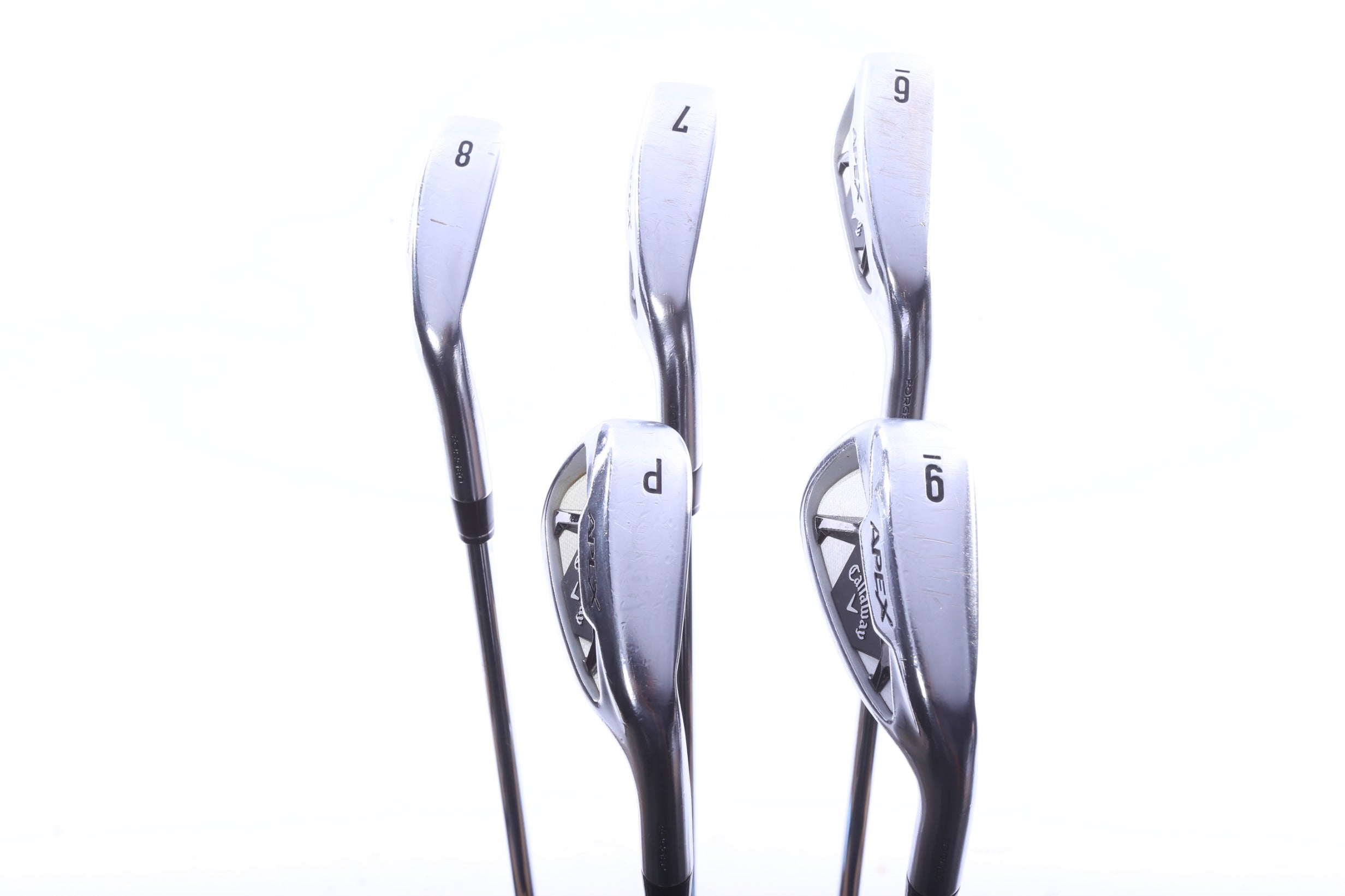 Used Callaway Apex 21 Iron Set - Right-Handed - 6-PW - Regular Flex-Next Round