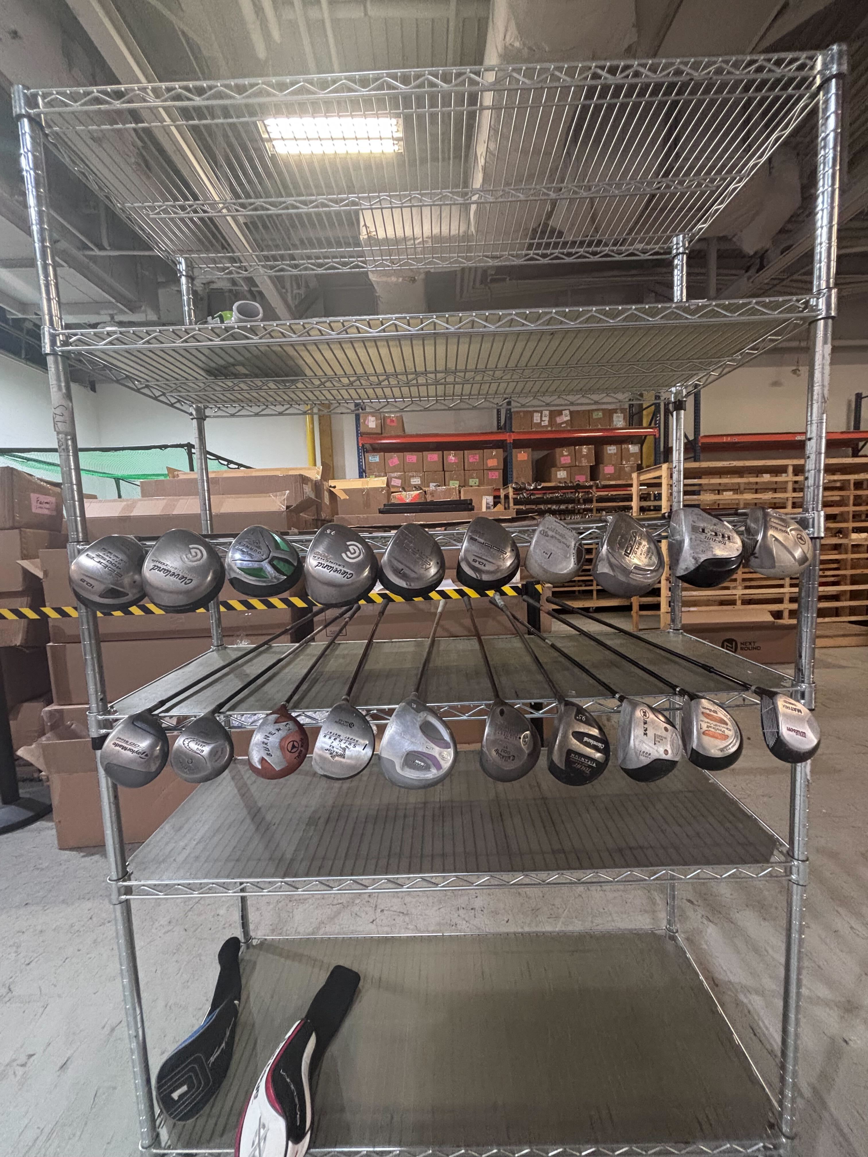 Wholesale Lot 20 Golf Clubs - Assorted Drivers-Next Round