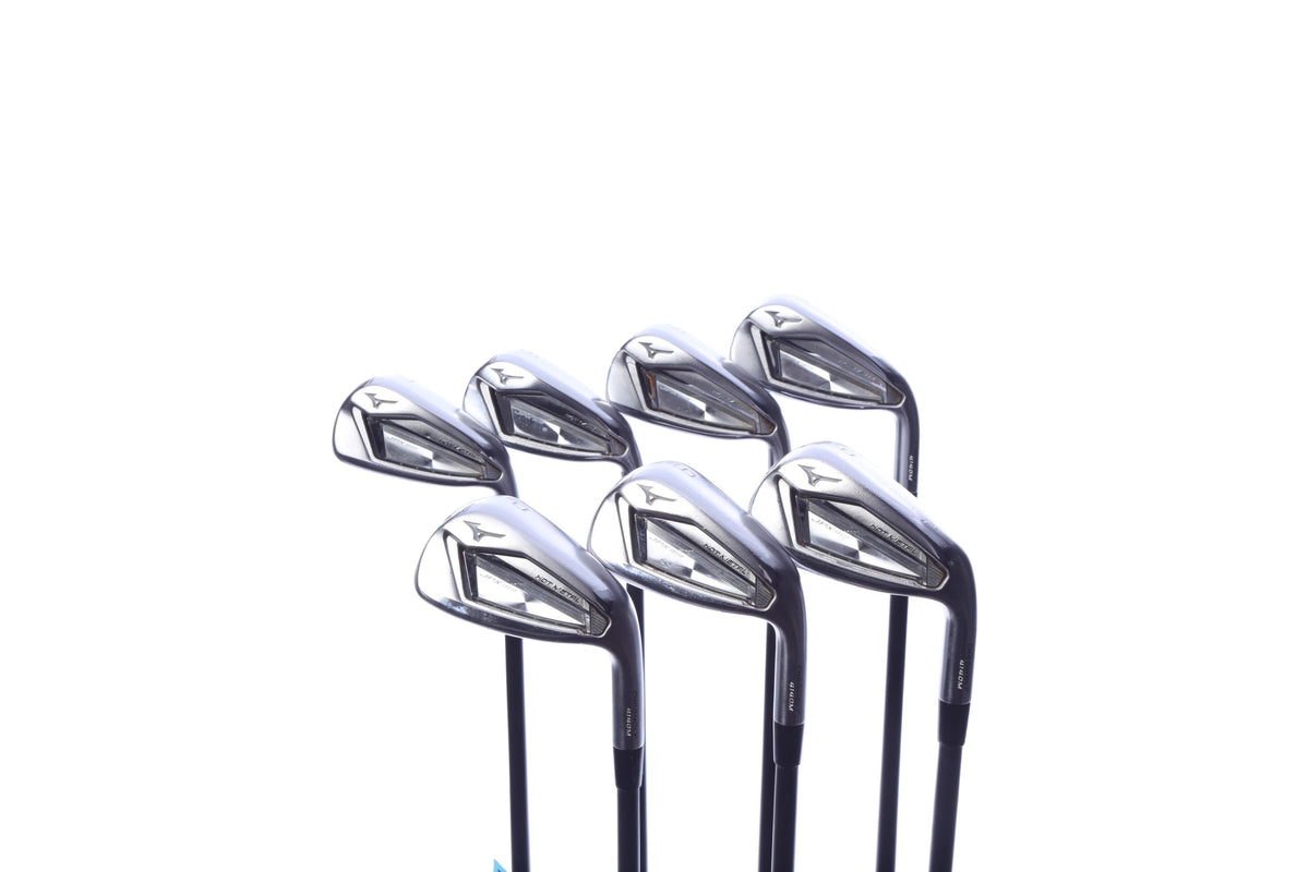 Used Mizuno JPX 919 Hot Metal Iron Set - Right-Handed - 4-PW - Seniors Flex