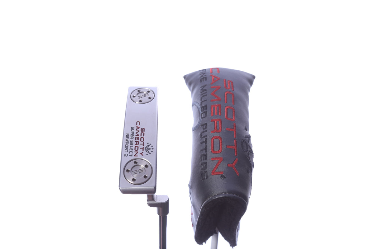 Used Titleist Scotty Cameron Super Select Newport 2 Putter - Right-Handed - 34 in - Blade