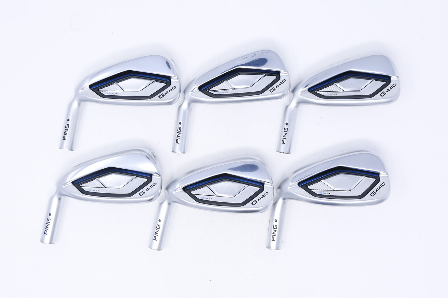 Used Ping G440 Iron Set - HEAD ONLY - Left-Handed - 5-PW-Next Round