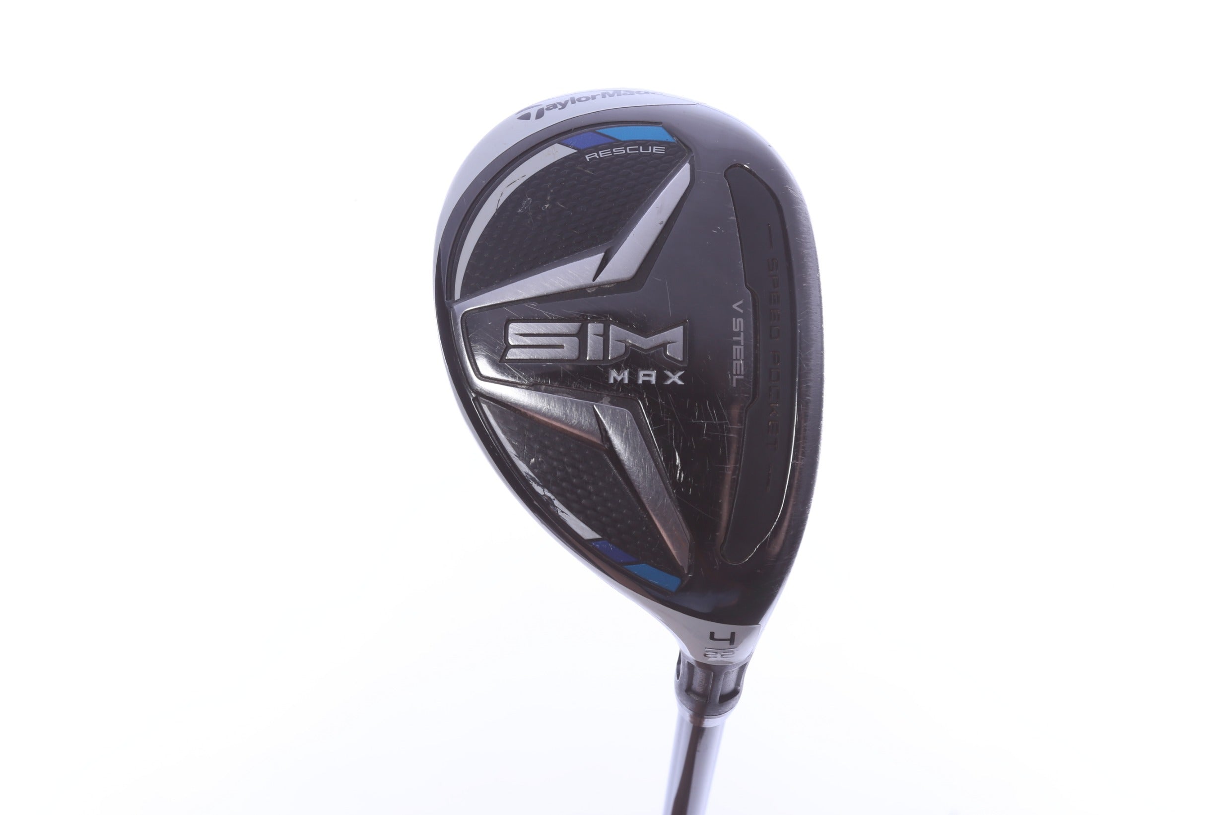 Used TaylorMade SIM MAX 4H Hybrid - Right-Handed - 22 Degrees - Regular Flex-Next Round