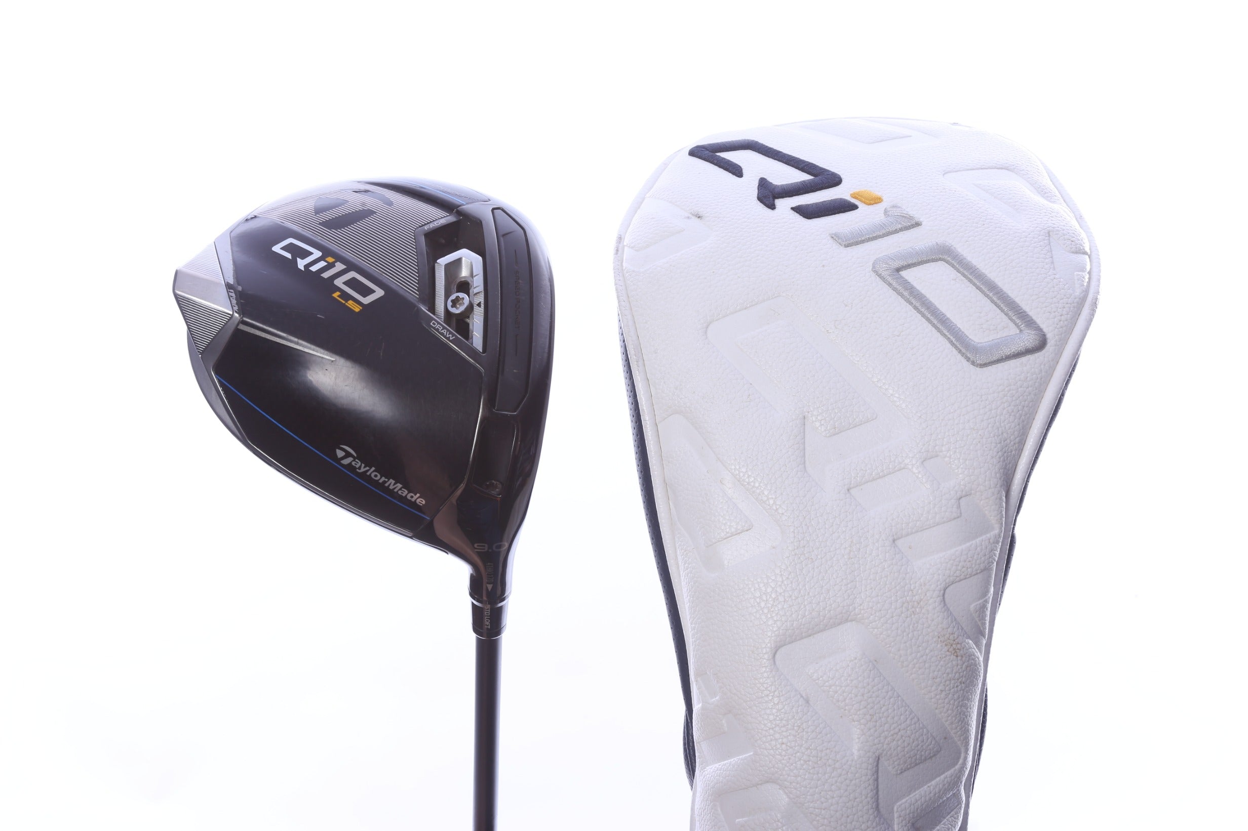 Used TaylorMade Qi10 LS Driver - 9 Degrees - Extra Stiff Flex Mitsubishi Tensei AV Blue - Right-Handed-Next Round