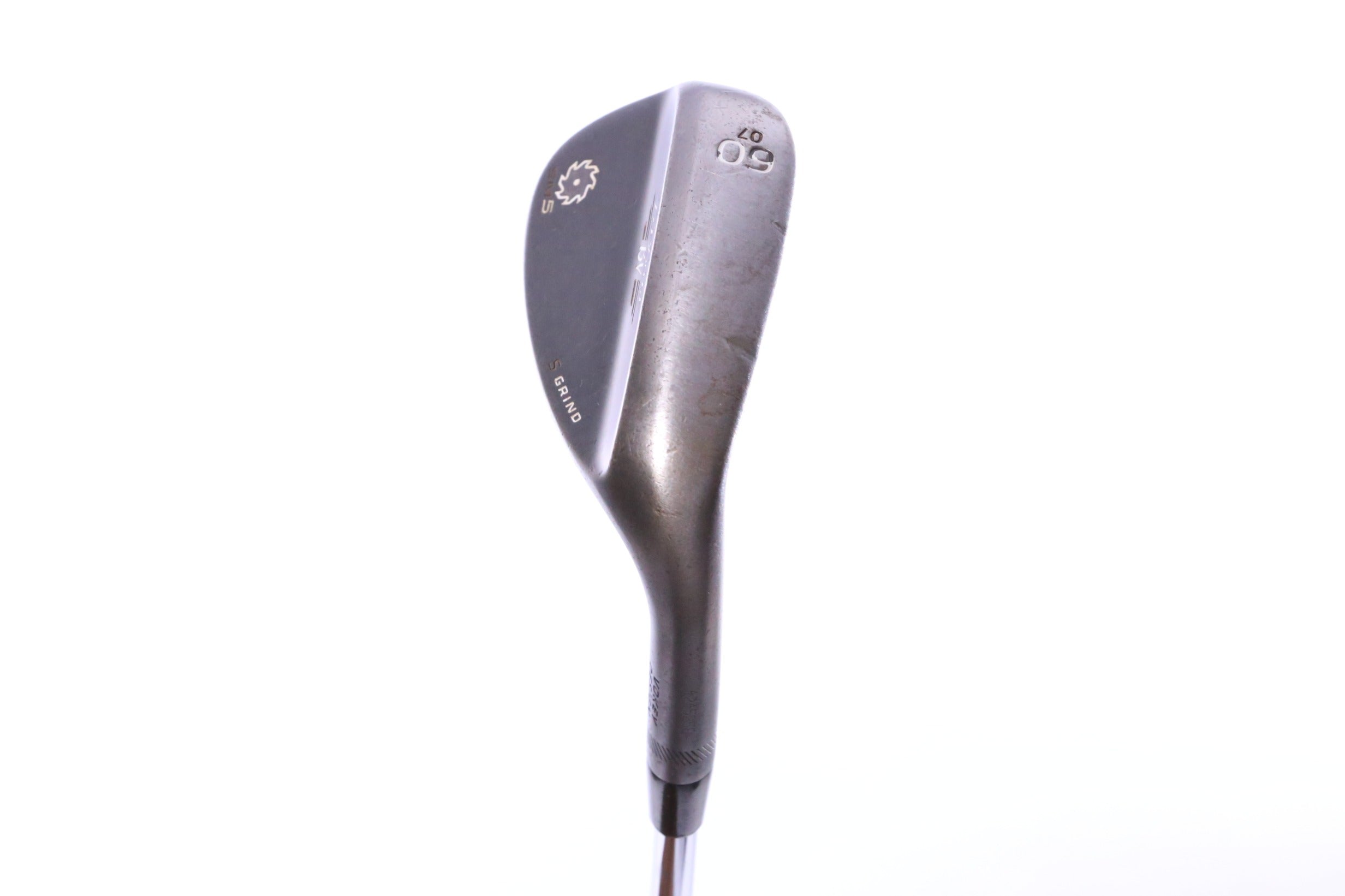 Used Titleist Vokey SM5 Raw Black Lob Wedge - Right-Handed - 60 Degrees - Wedge Flex