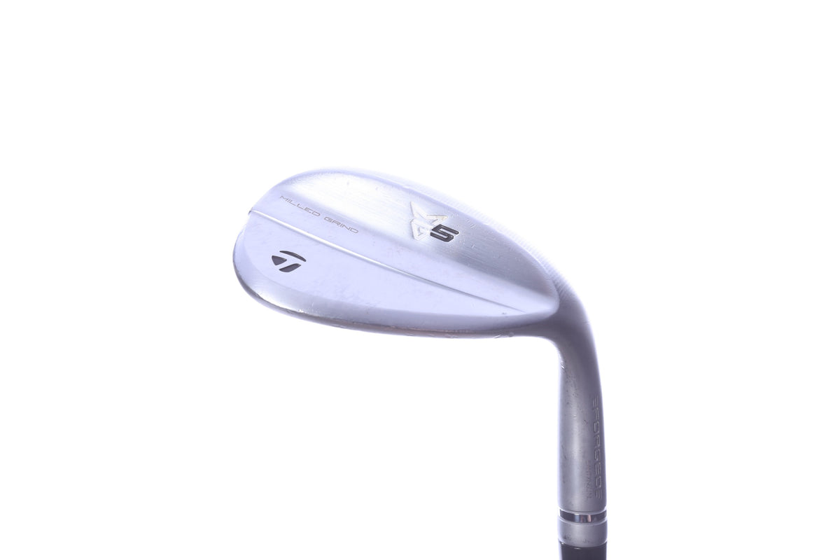 Used TaylorMade Milled Grind 5 Satin Chrome Lob Wedge - Right-Handed - 60 Degrees - Wedge Flex-Next Round