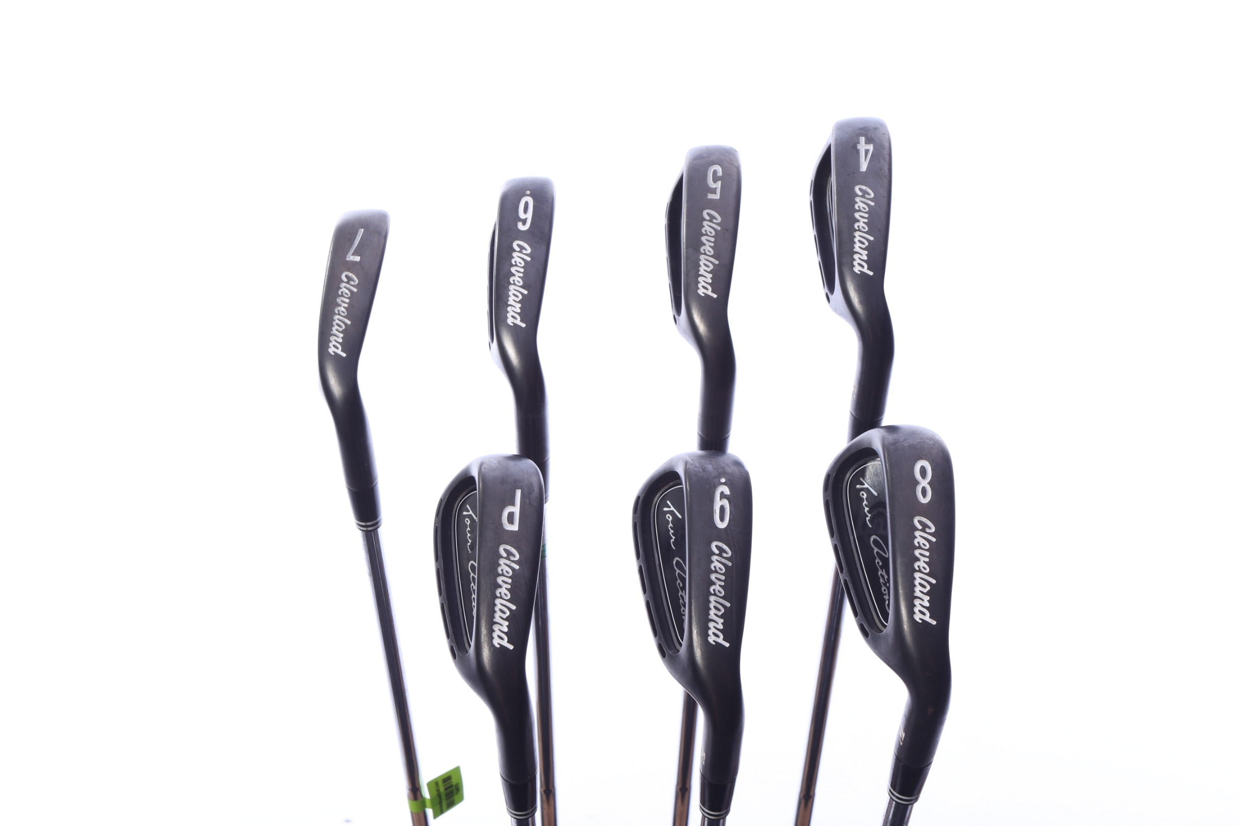 Used Cleveland TA7 Gunmetal Iron Set - Right-Handed - 4-PW - Uniflex Flex-Next Round