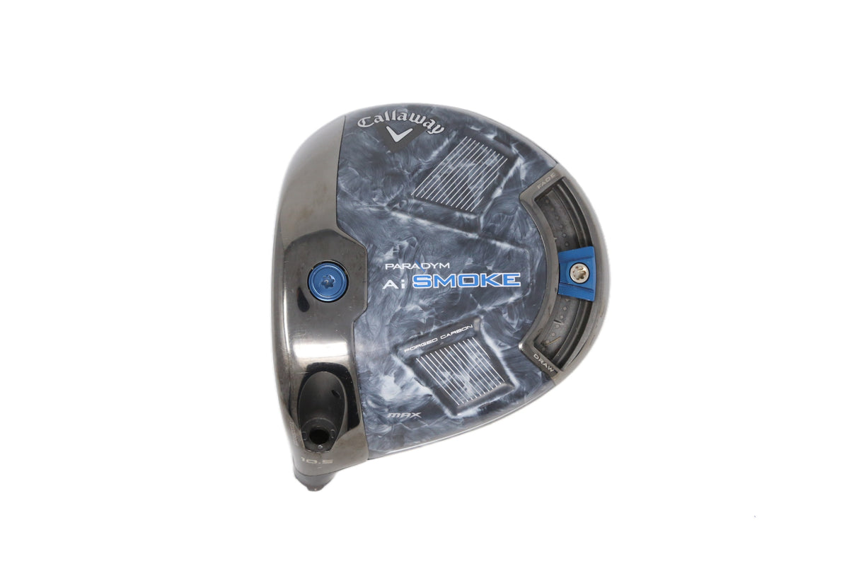 Used Callaway Paradym Ai Smoke MAX Driver - HEAD ONLY - Left-Handed - 10.5 Degrees-Next Round