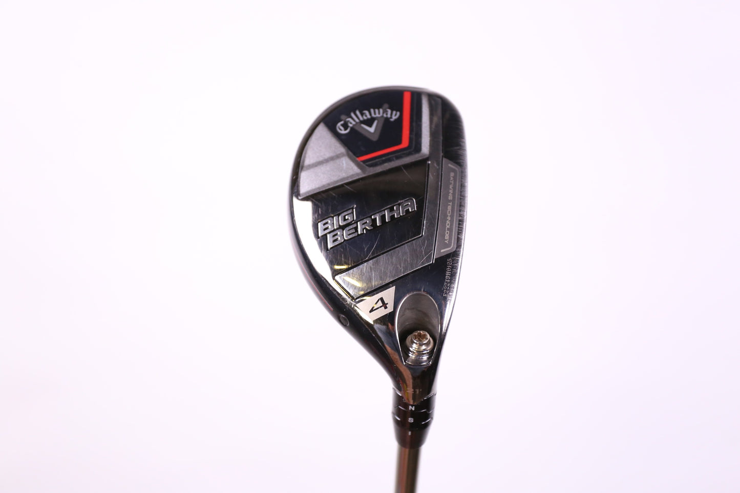 Used Callaway Big Bertha 23 4H Hybrid - Right-Handed - 21 Degrees - Stiff Flex-Next Round