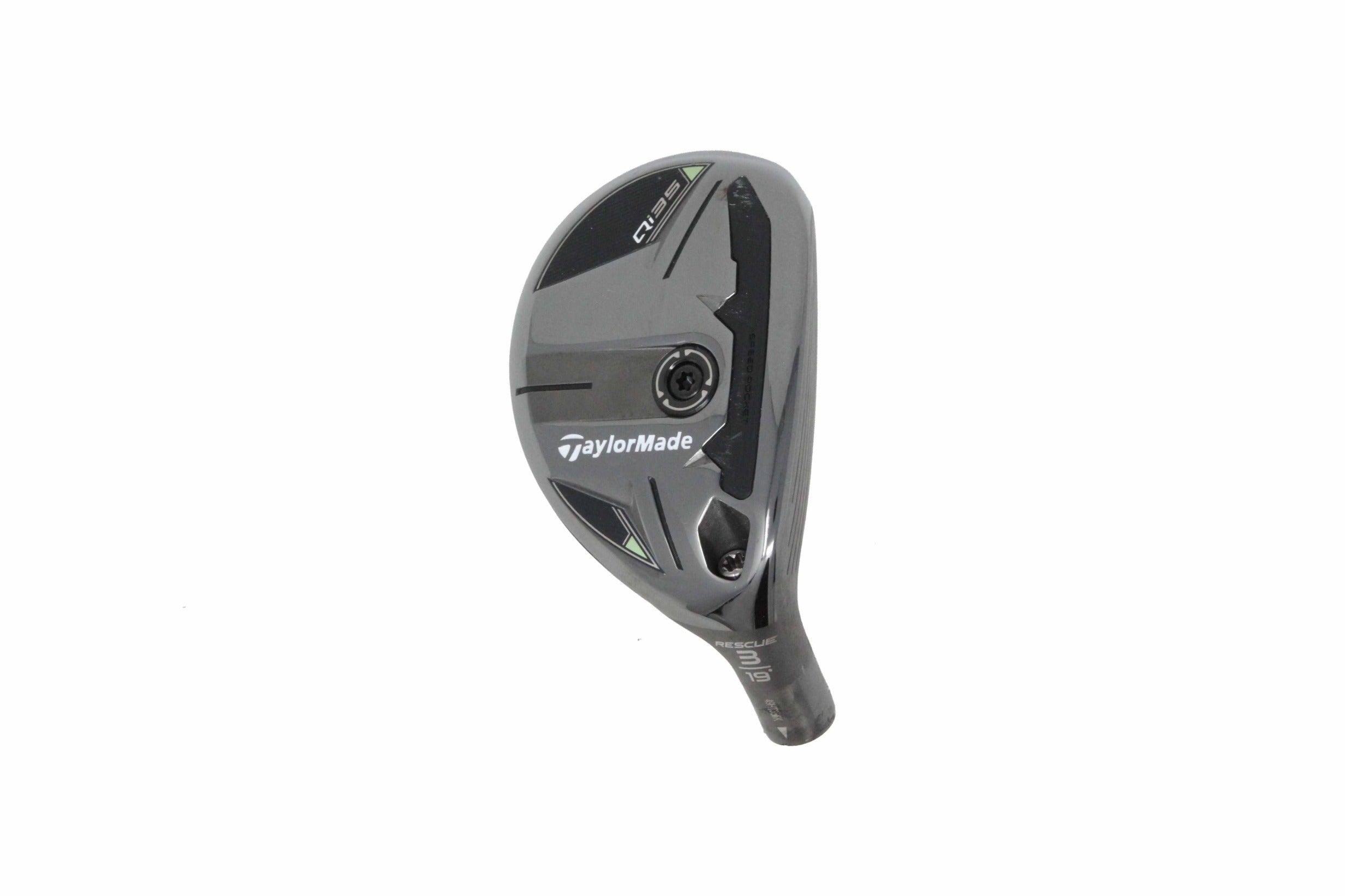 Used TaylorMade Qi35 Rescue 3H - HEAD ONLY - Right-Handed - 19 Degrees