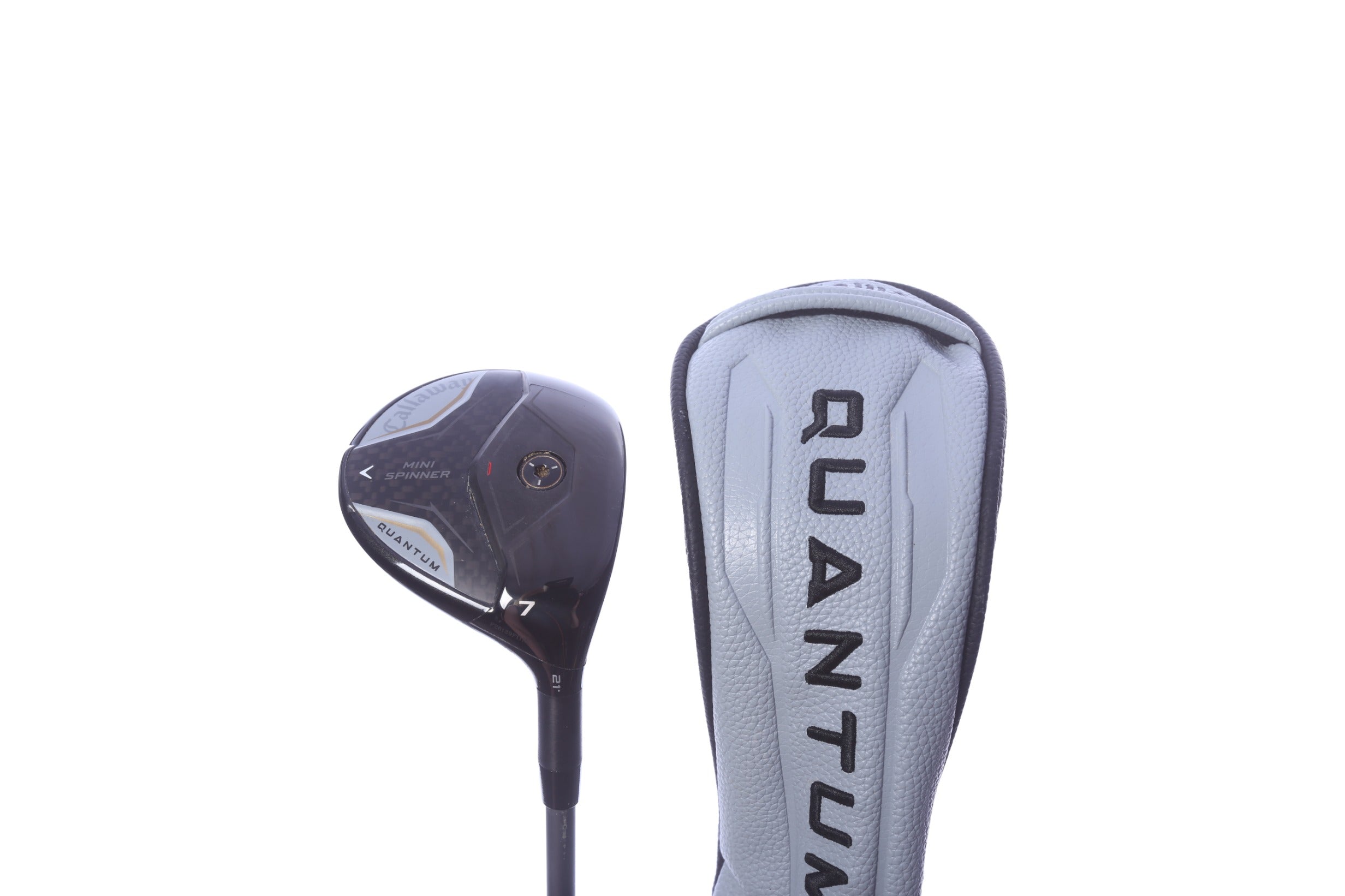 Used Callaway Quantum Mini Spinner 7-Wood - Right-Handed - 21 Degrees - Stiff Flex